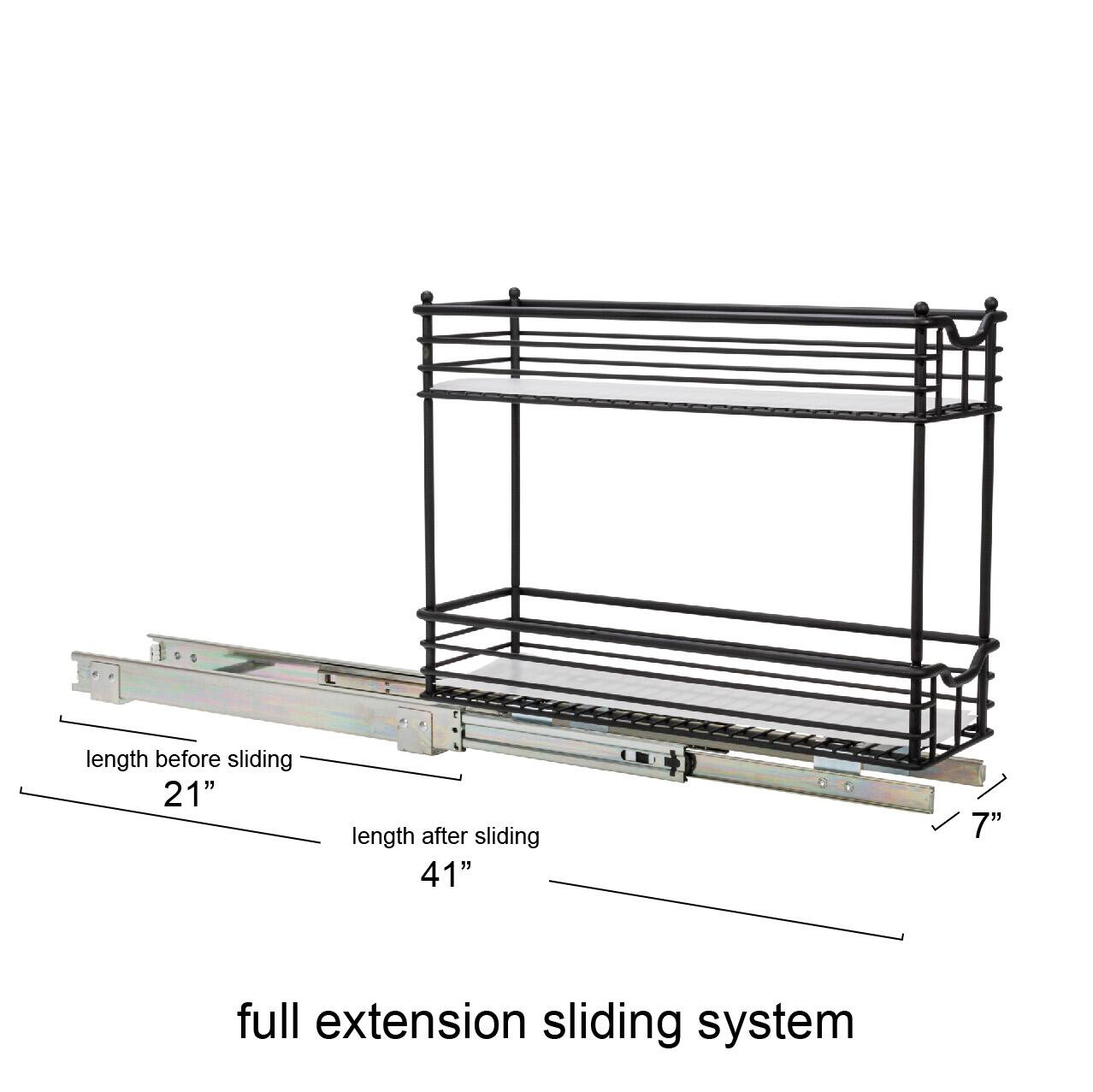 Household Essentials Glidez Narrow Cabinet Organizer