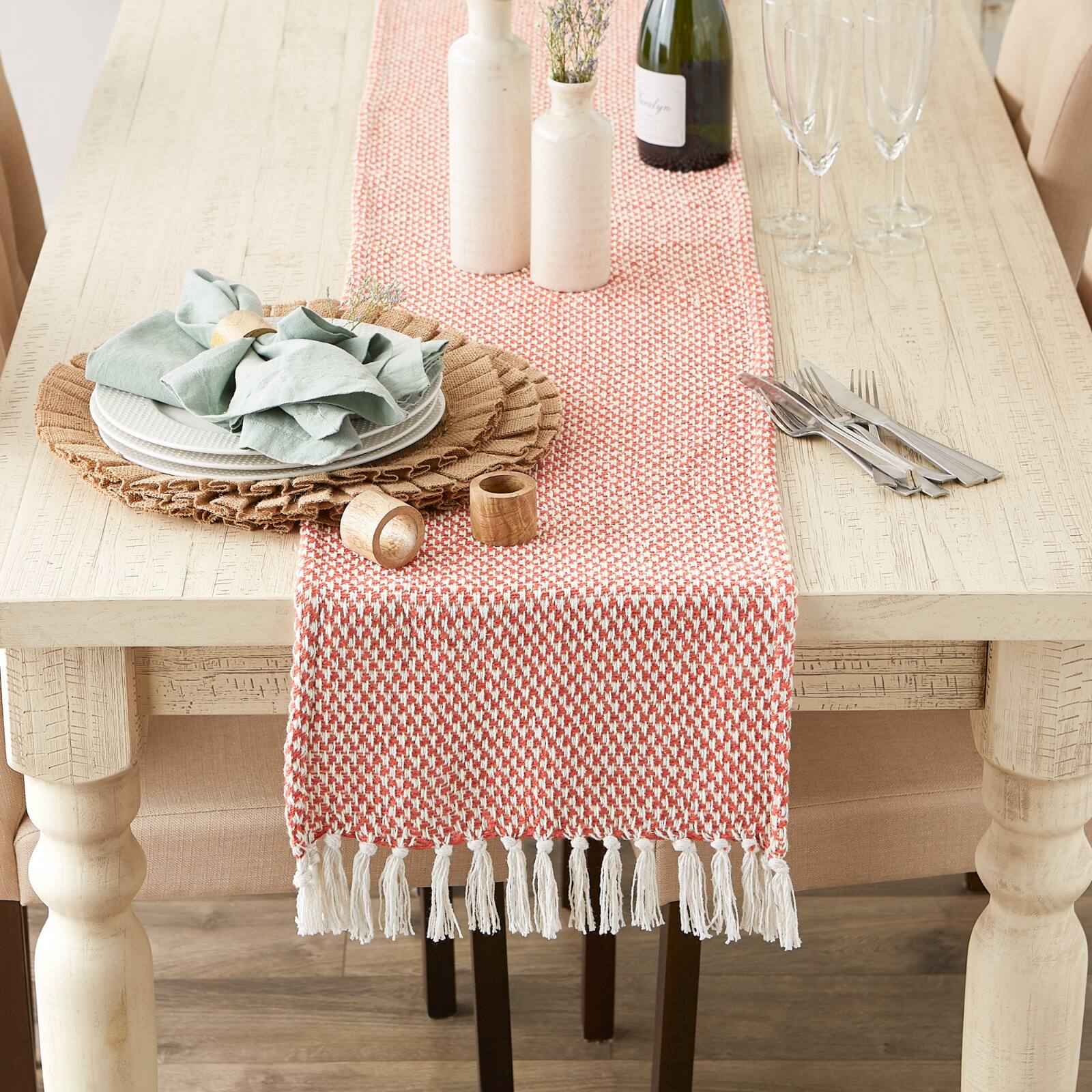 DII&#xAE; 72&#x22; Woven Table Runner