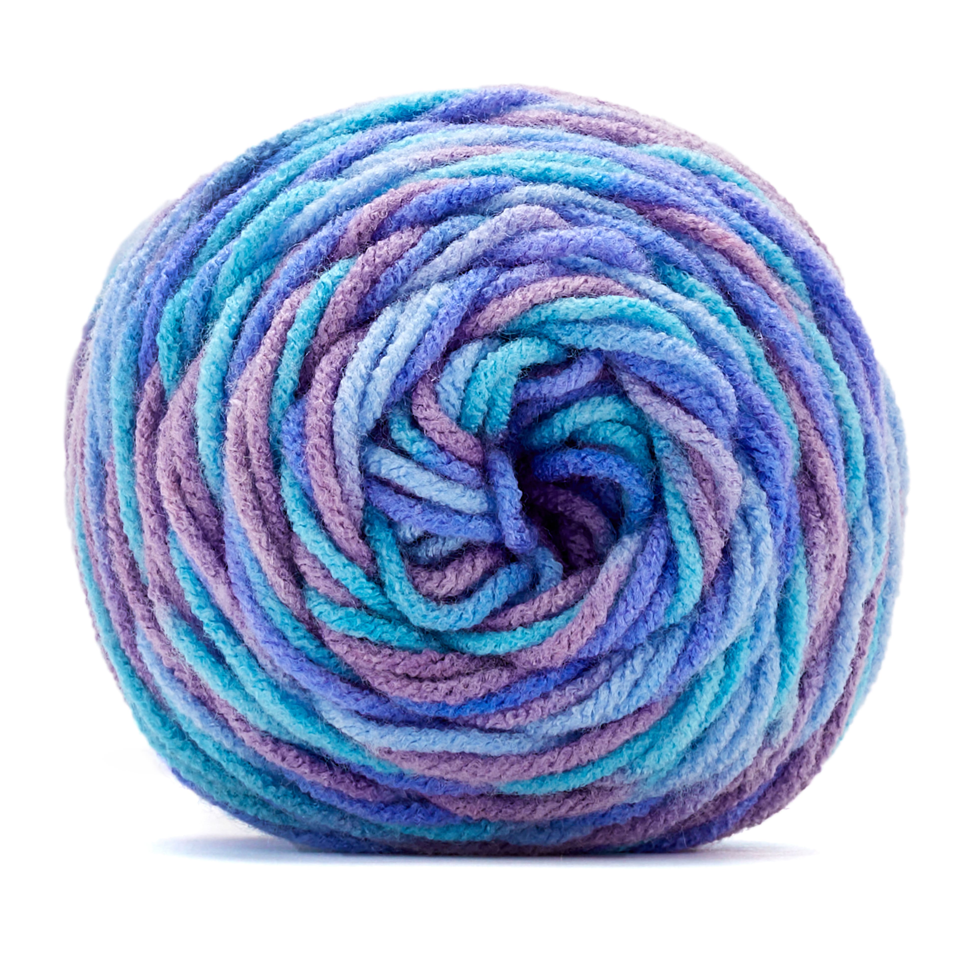 Soft Classic Multi Yarn by Loops & Threads - Multicolor Yarn for