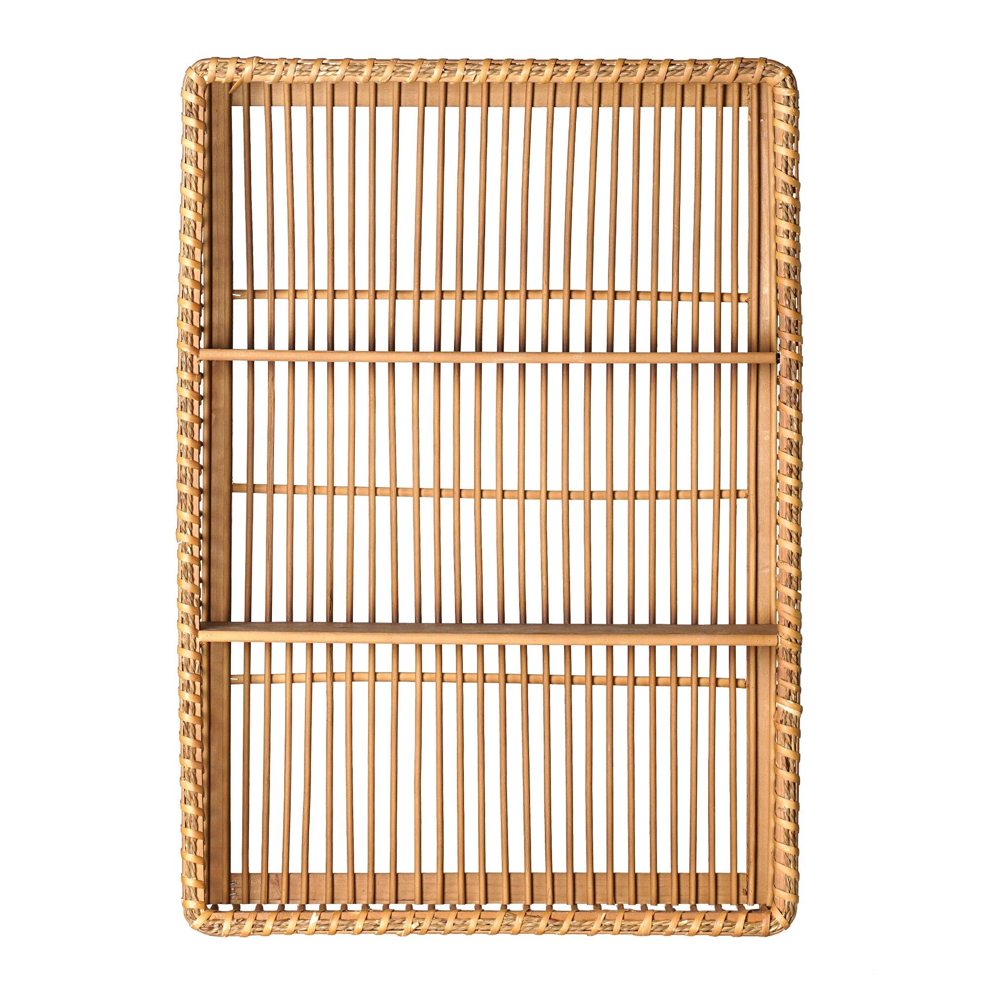 American Art Decor Bay Breeze Bamboo Shelf - 19.7&#x22; x 27.6&#x22;