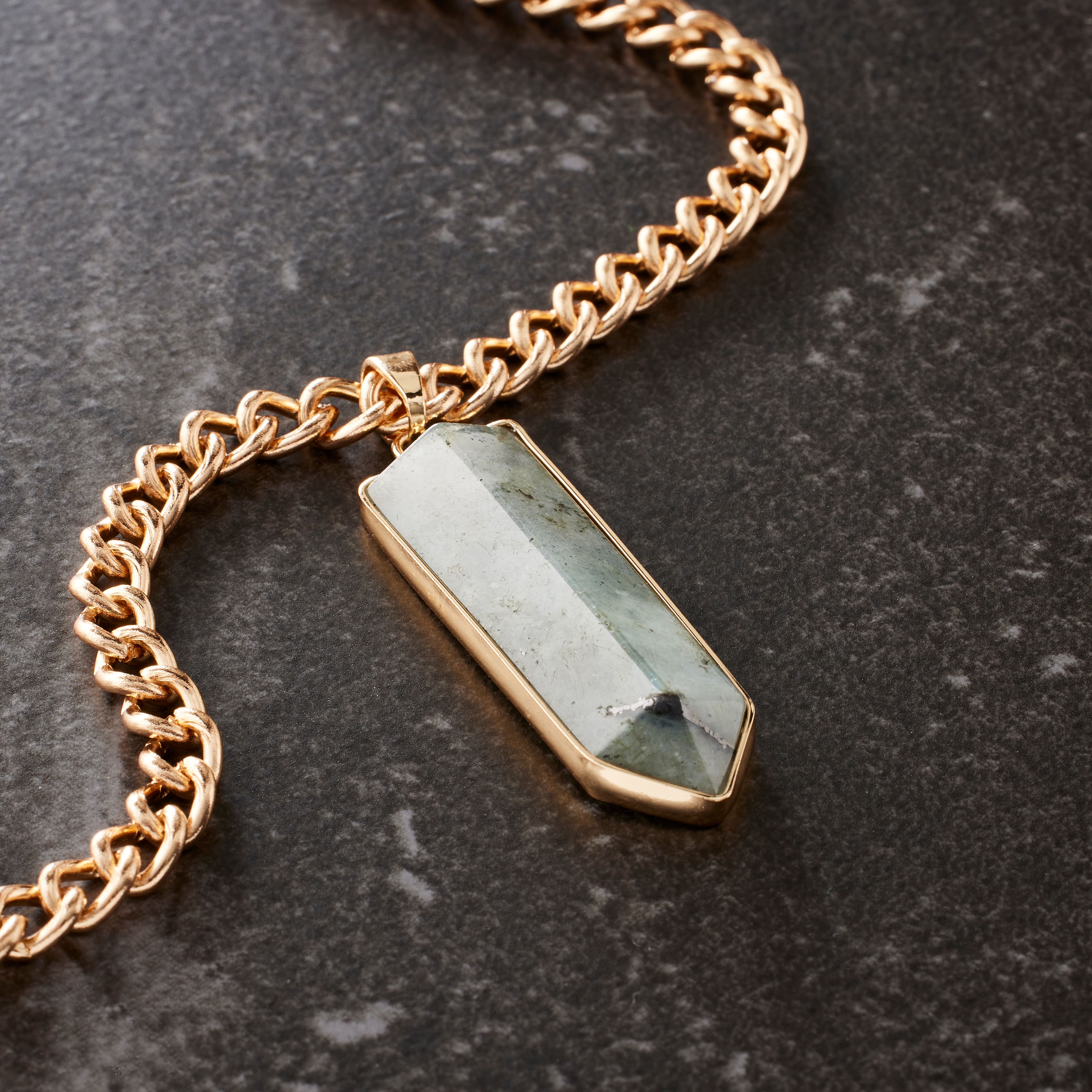 Labradorite Arrow Pendant by Bead Landing&#x2122;
