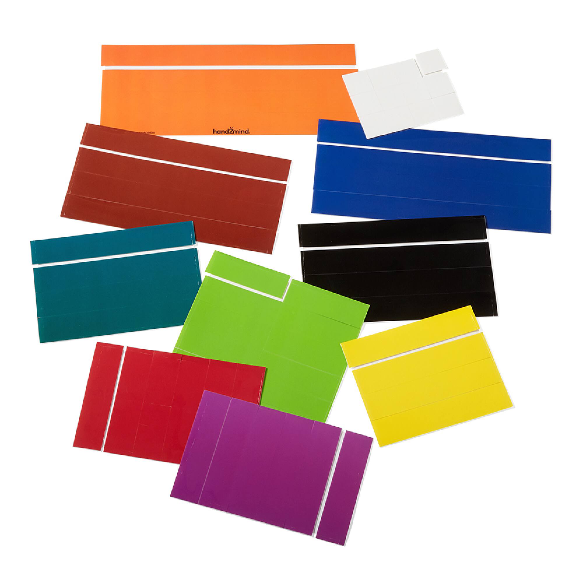 Hand2mind&#xAE; Cuisenaire&#xAE; Rods Demonstration Clings