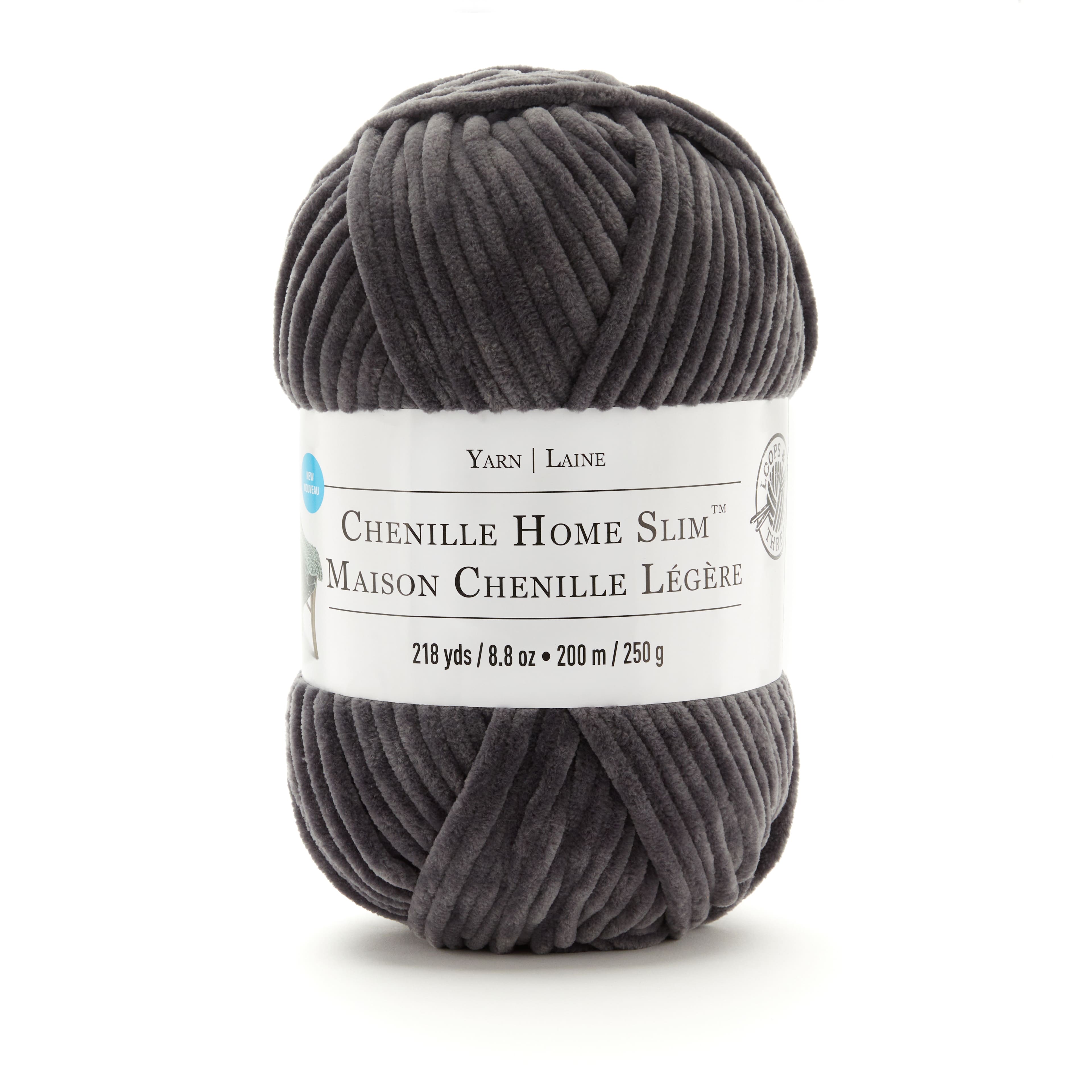 Chenille Home Slim Solid Yarn By Loops Threads Michaels chenille-home-slim-solid-yarn-by-loops-threads-michaels