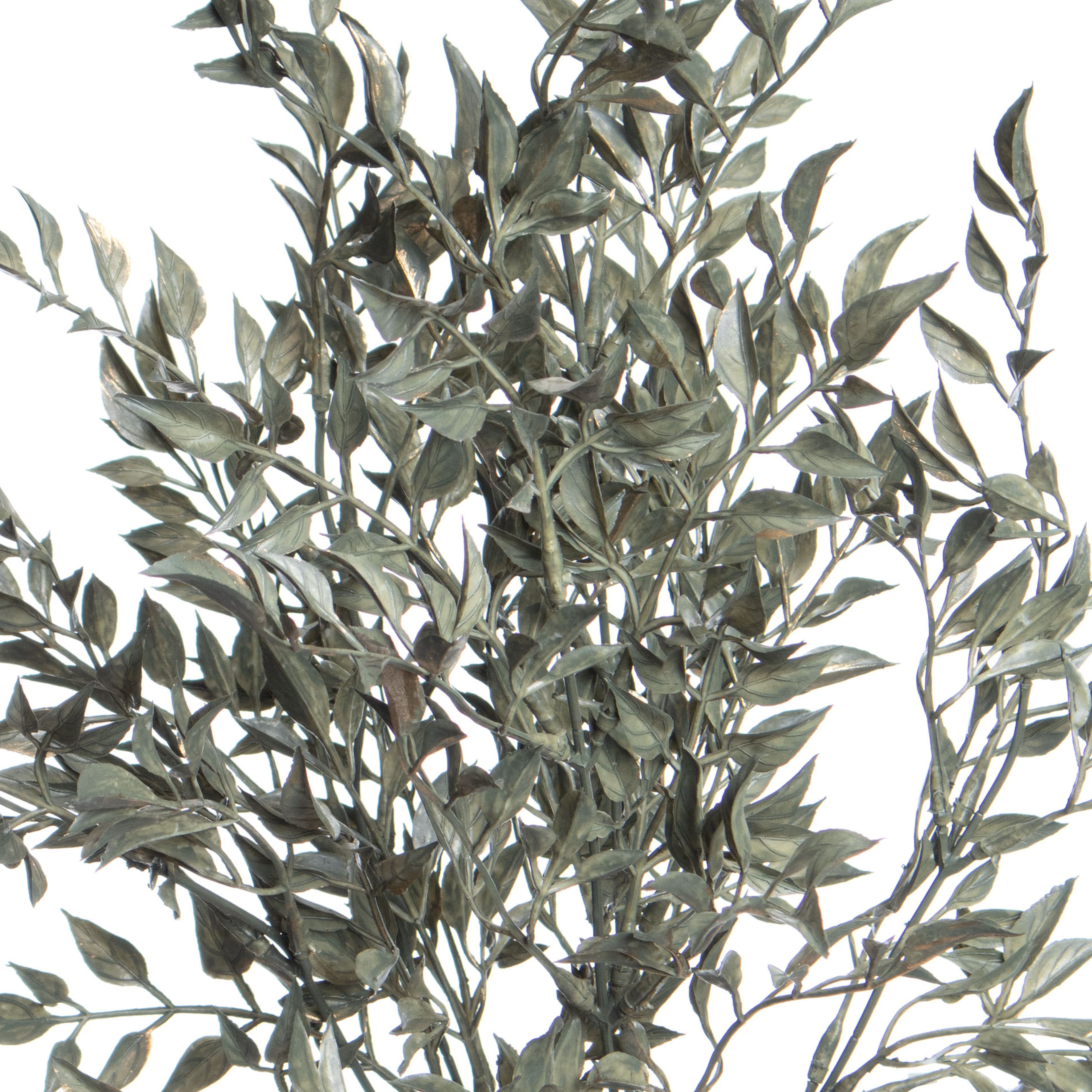 20.5&#x22; Gray Ruscus Deluxe Bush by Ashland&#xAE;