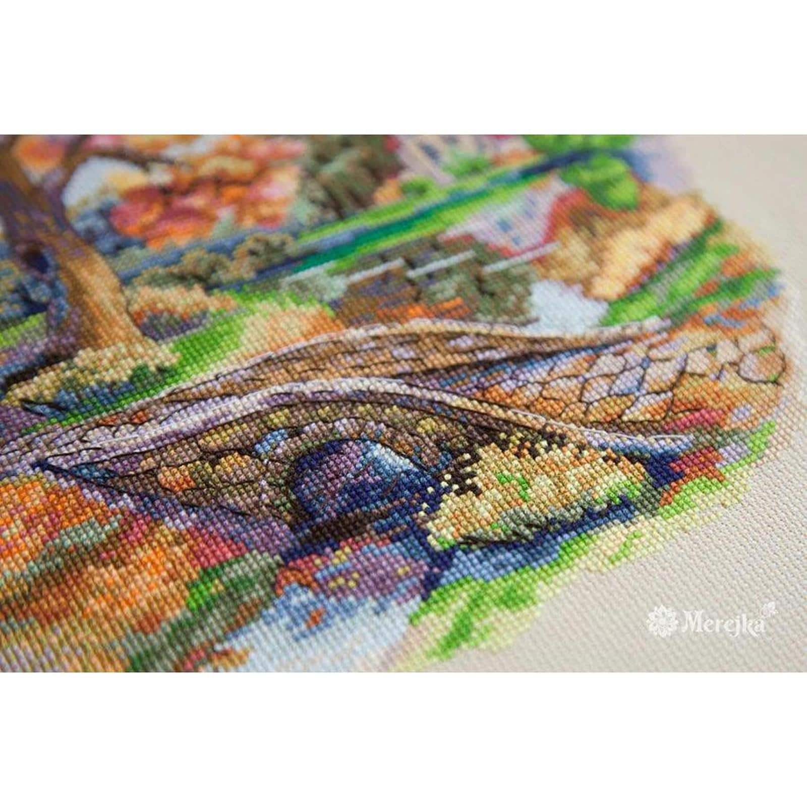 Merejka Autumn Landscape Counted Cross Stitch Kit 