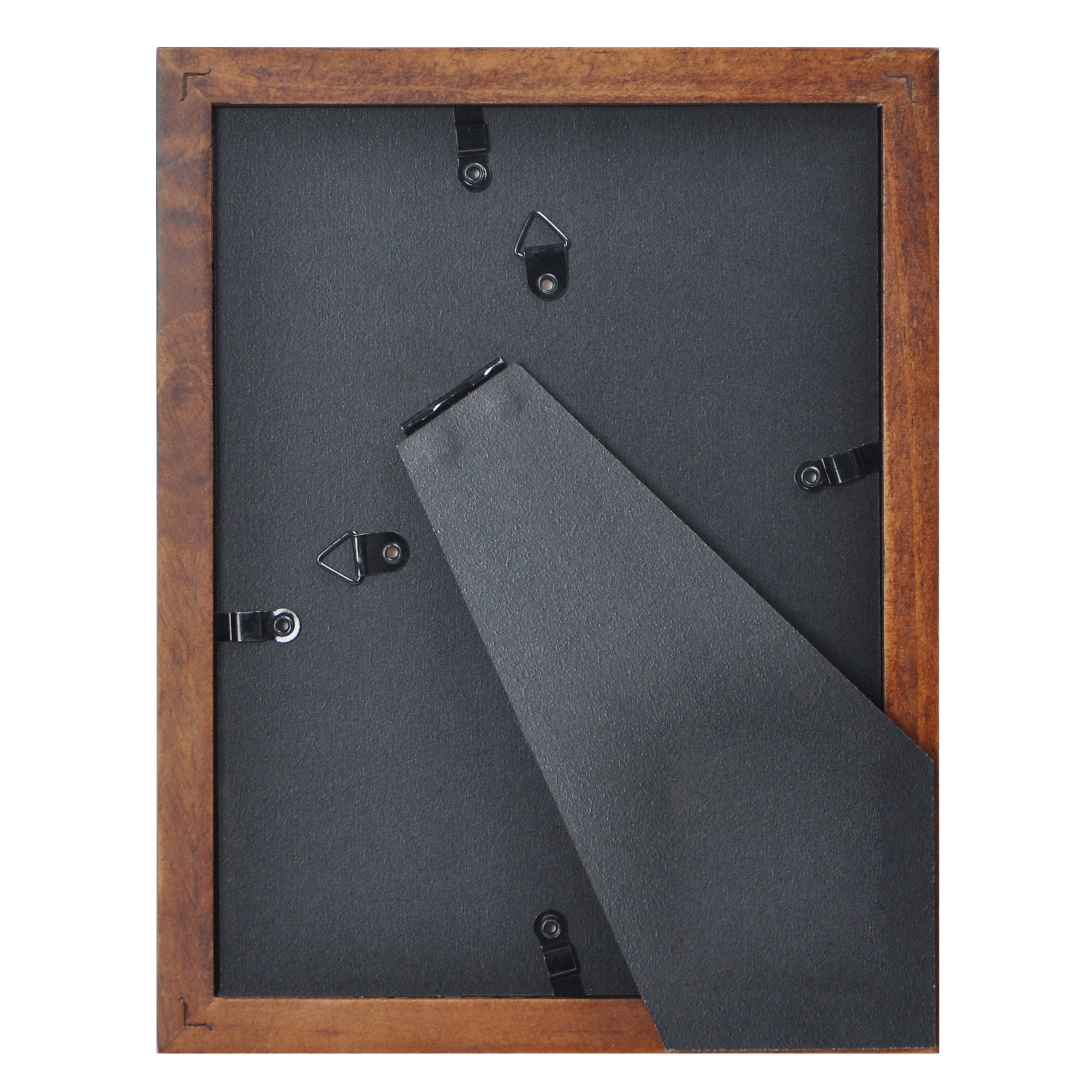 Expressions&#x2122; Narrow Brown Frame with Mat by Studio D&#xE9;cor&#xAE;