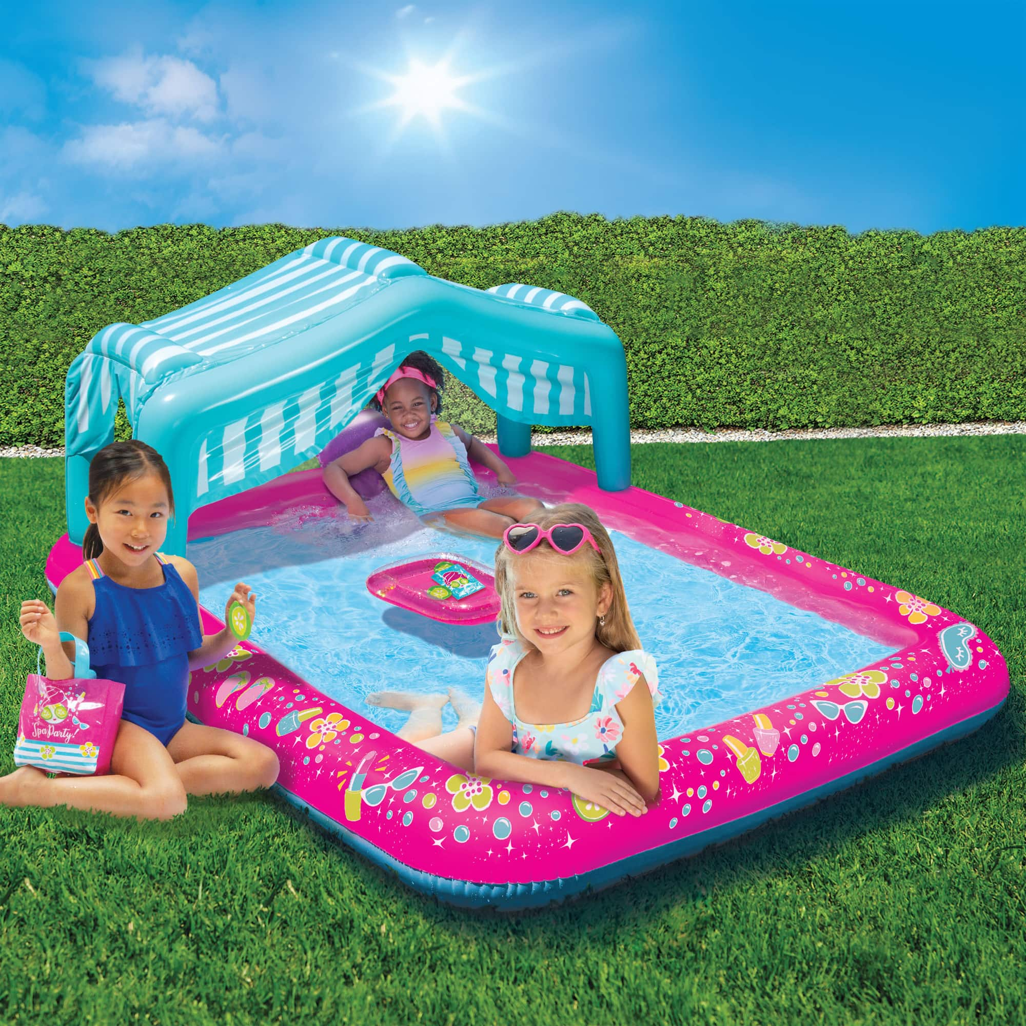 Banzai&#xAE; 6ft. Spa Party Pool&#x2122;