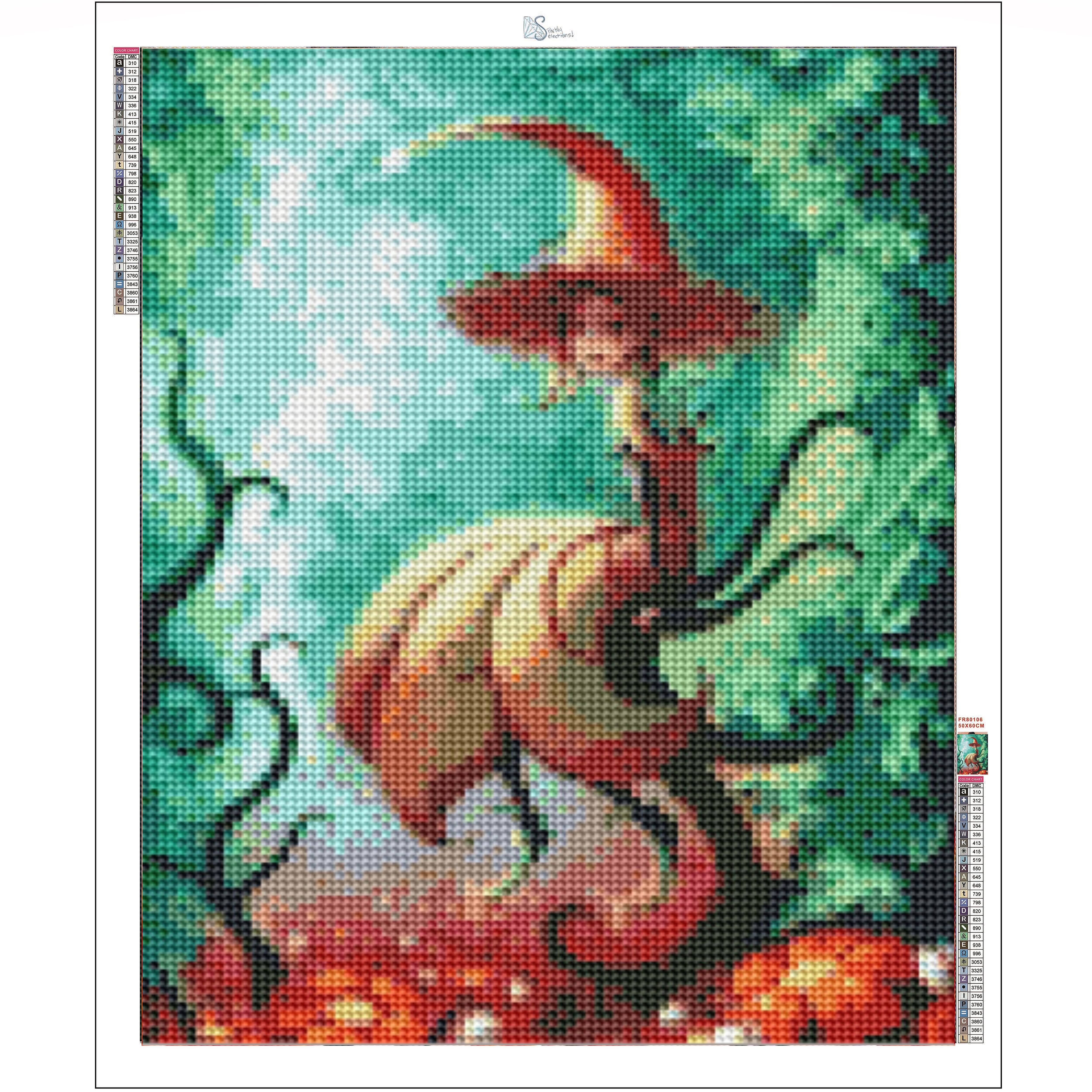 Sparkly Selections Pixie Diamond Painting Kit, Square Diamonds