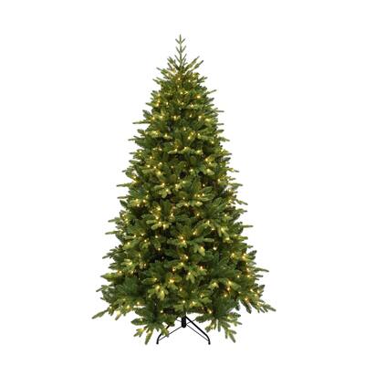 7.5ft. Pre-Lit Melody Spruce Artificial Christmas Tree, Colour Changing Mini LED Lights by Ashland®