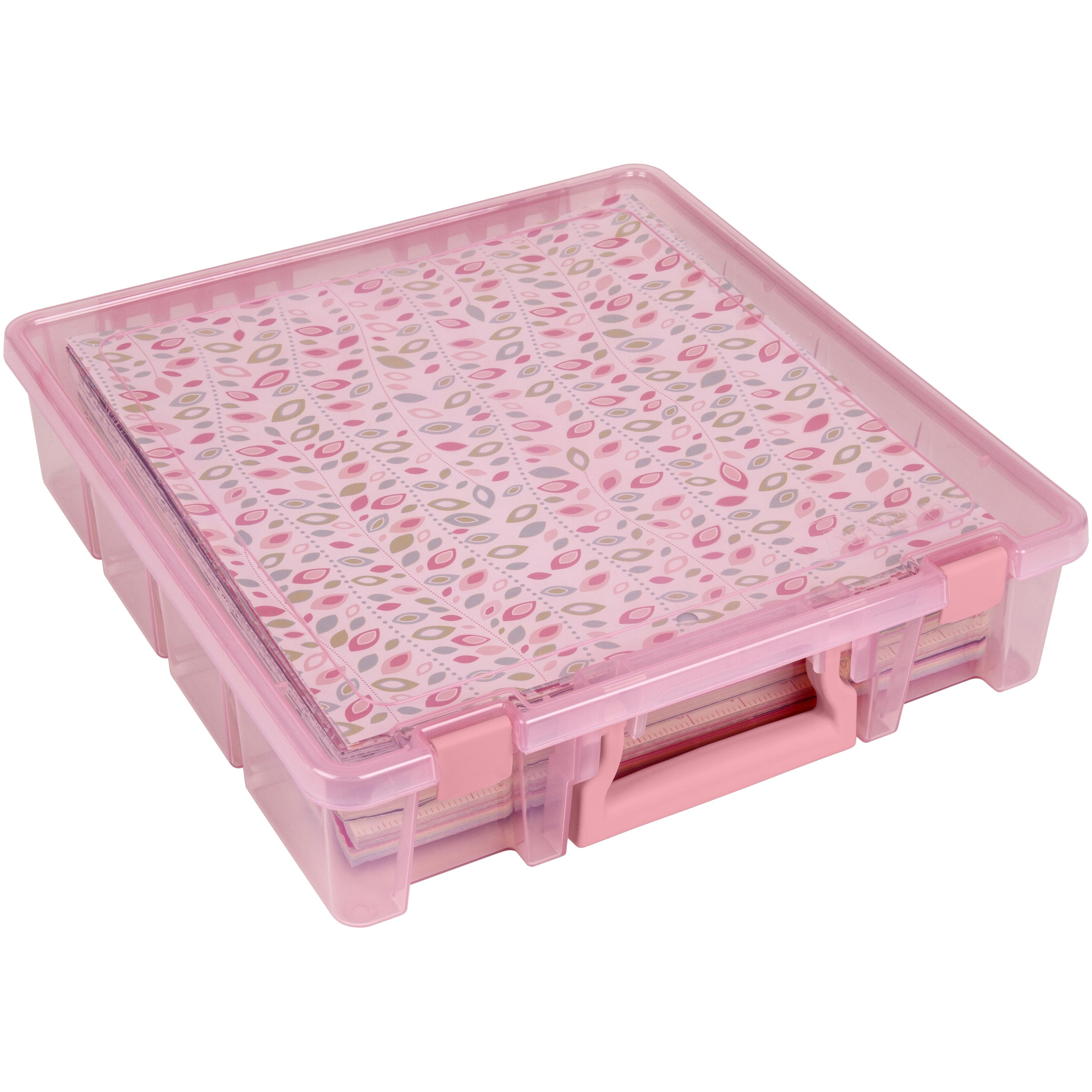 ArtBin&#xAE; Super Satchel&#x2122; Blush Single Compartment Box