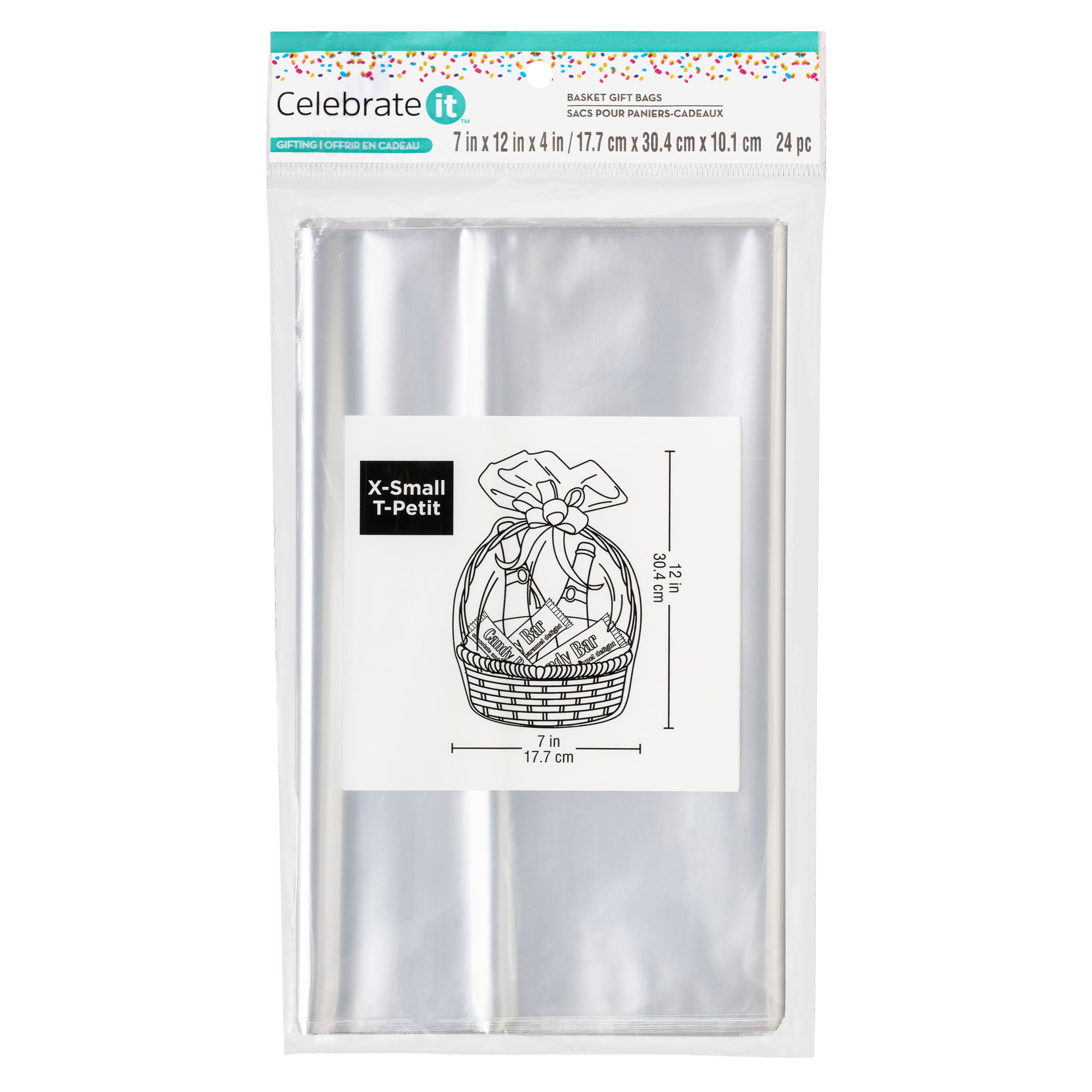 12" Basket Gift Bags by Celebrate It™