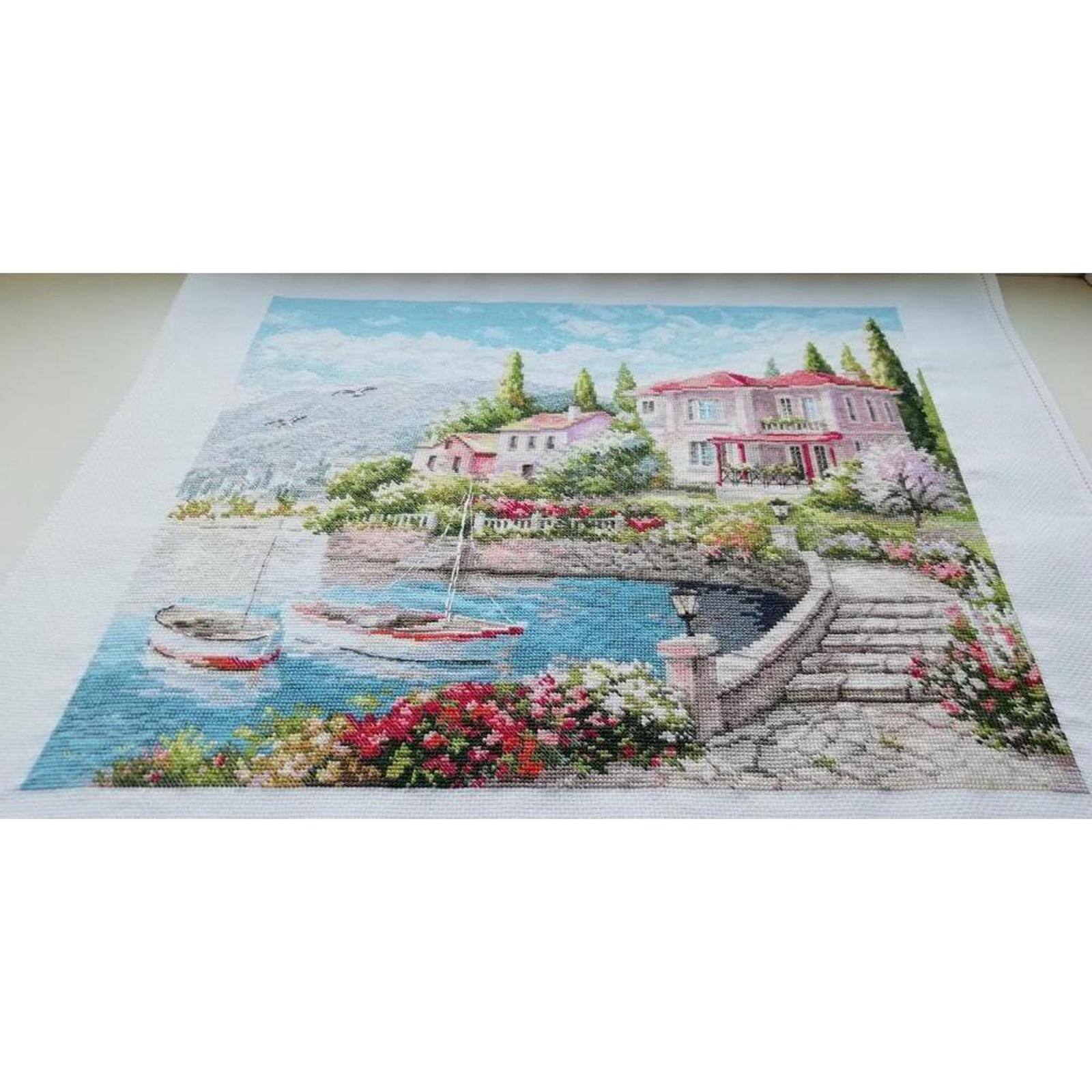 Alisa Morning On The Coast Cross Stitch Kit