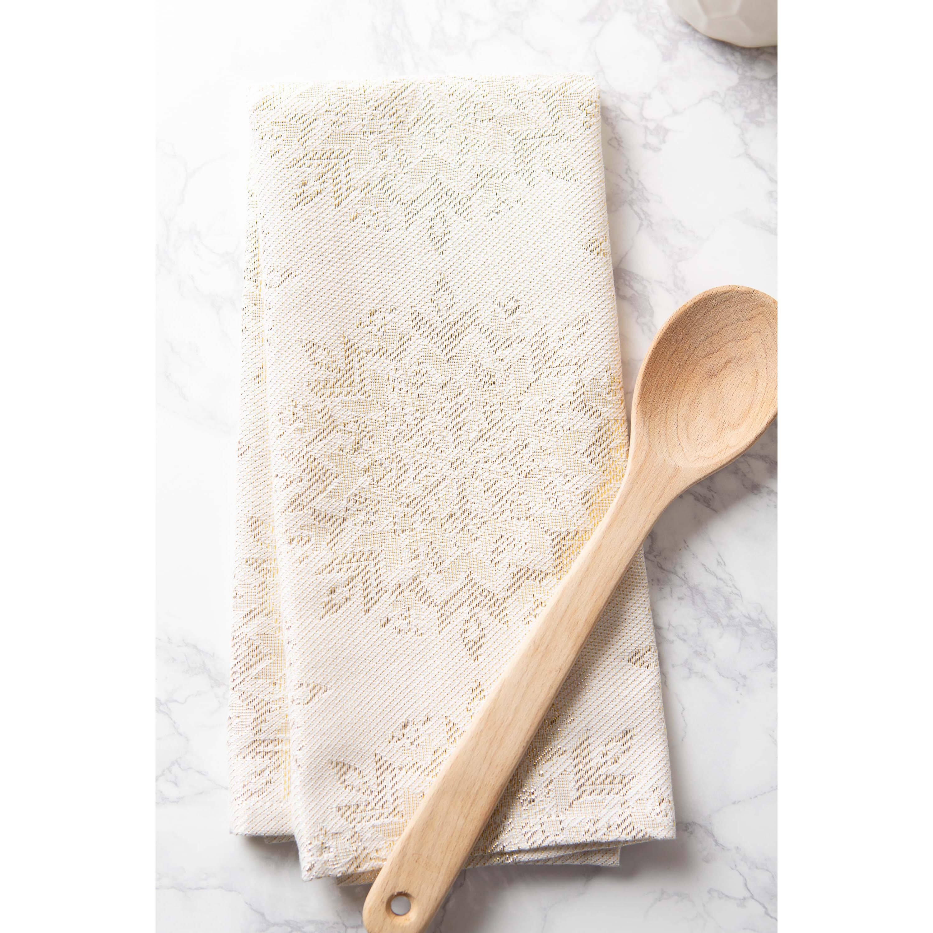 DII® Assorted Winter Sparkle Dishtowel Set
