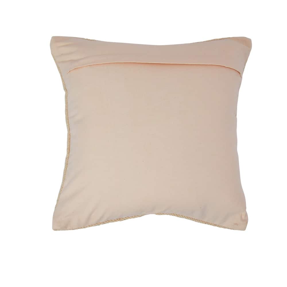 Hello Honey&#xAE; 20&#x22; x 20&#x22; Swiss Cross Cotton Wool Throw Pillow