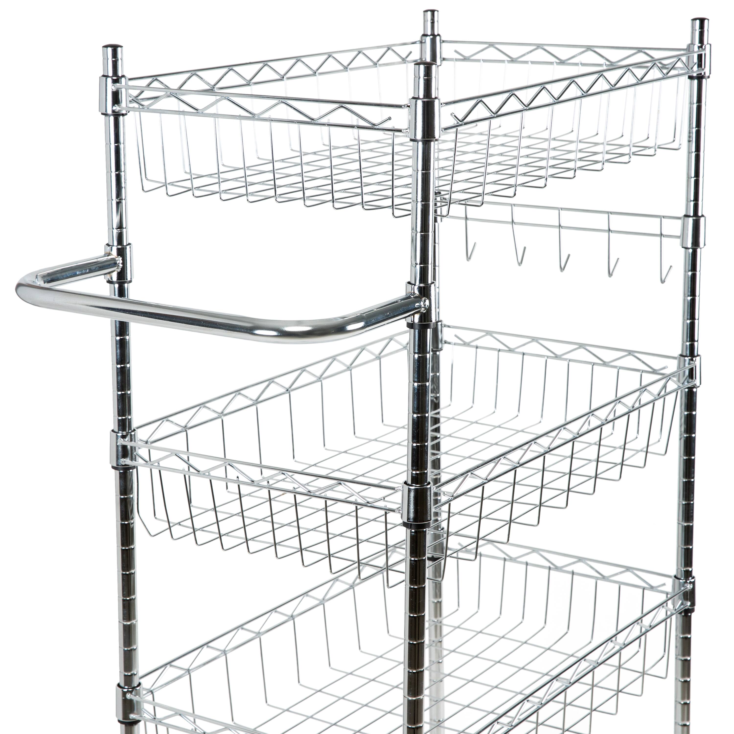 Organize It All 4 Tier Utility Cart