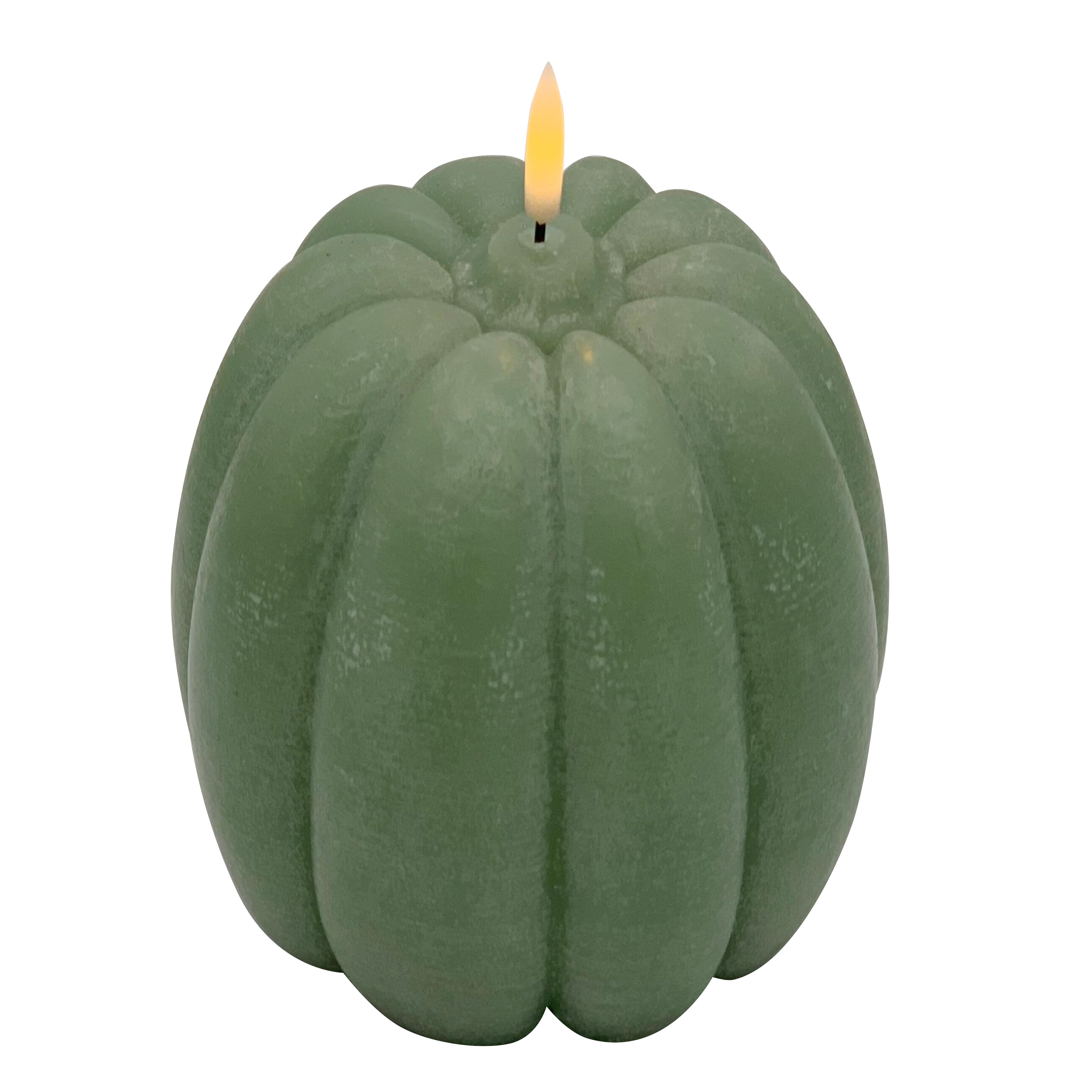 4.5&#x22; Green LED Pumpkin Candle by Ashland&#xAE;