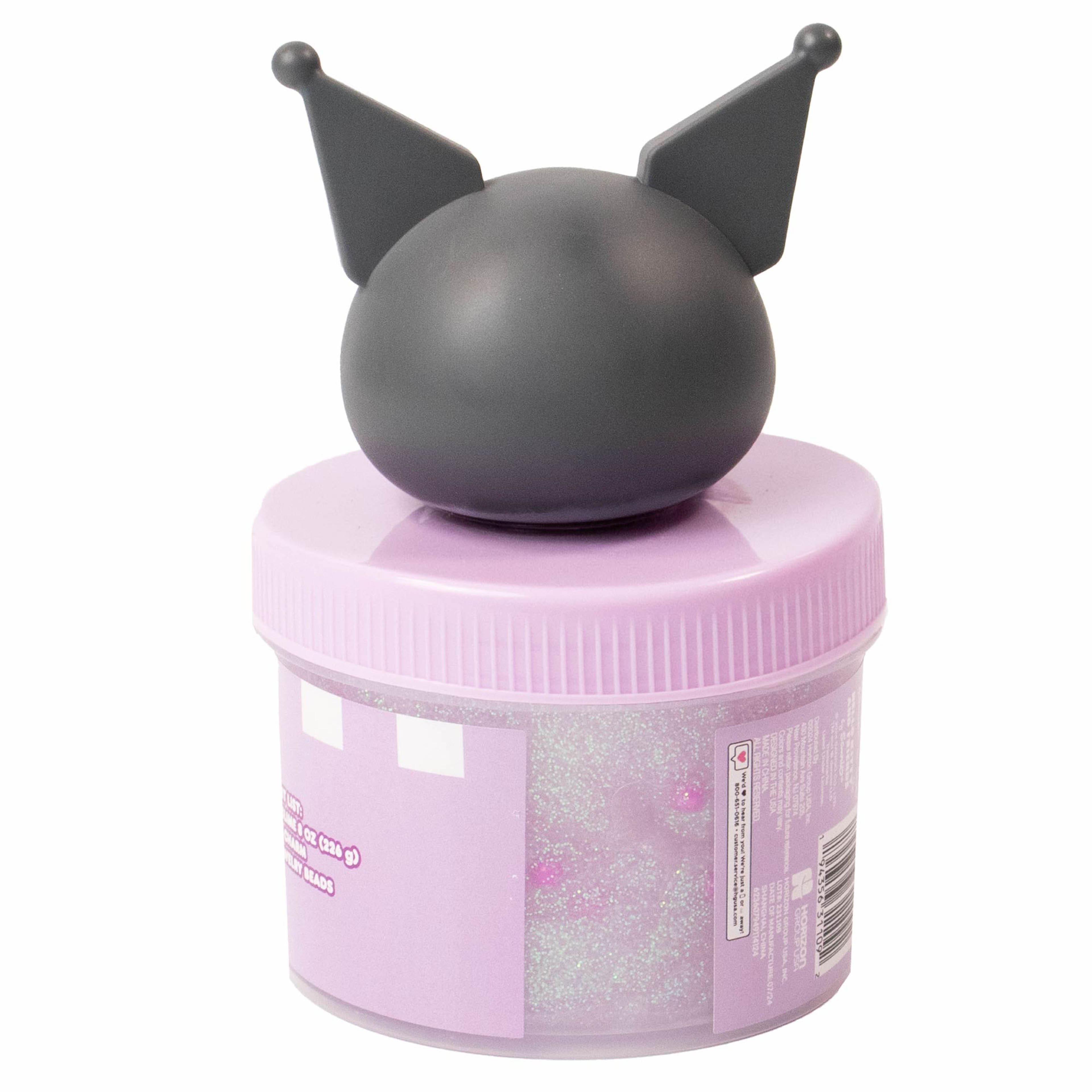 Kuromi&#x2122; SlimyGloop&#xAE; 8oz. Purple &#x26; White Cake Scented Slime