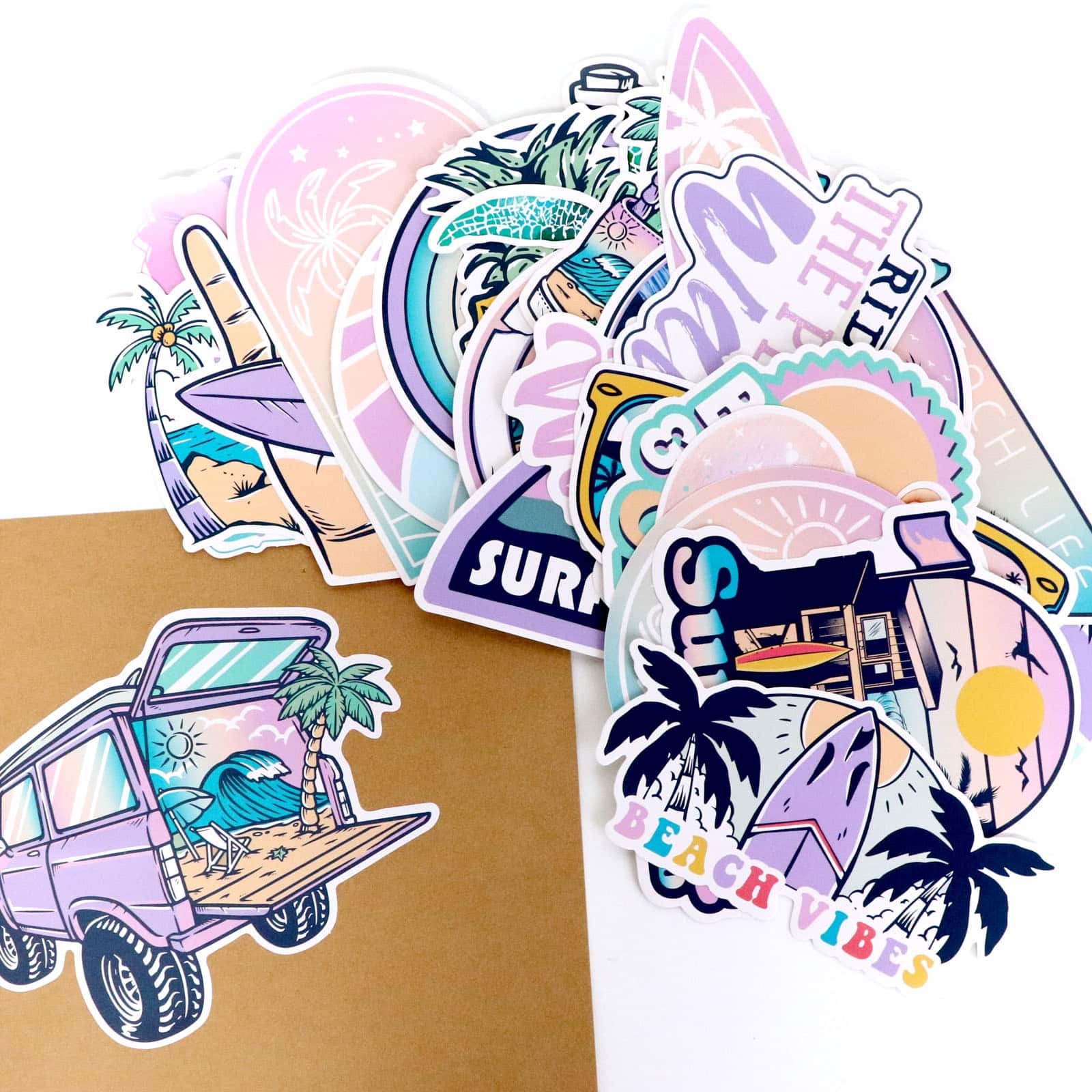 Vinyl Diecut Beach Sticker Set by Recollections™