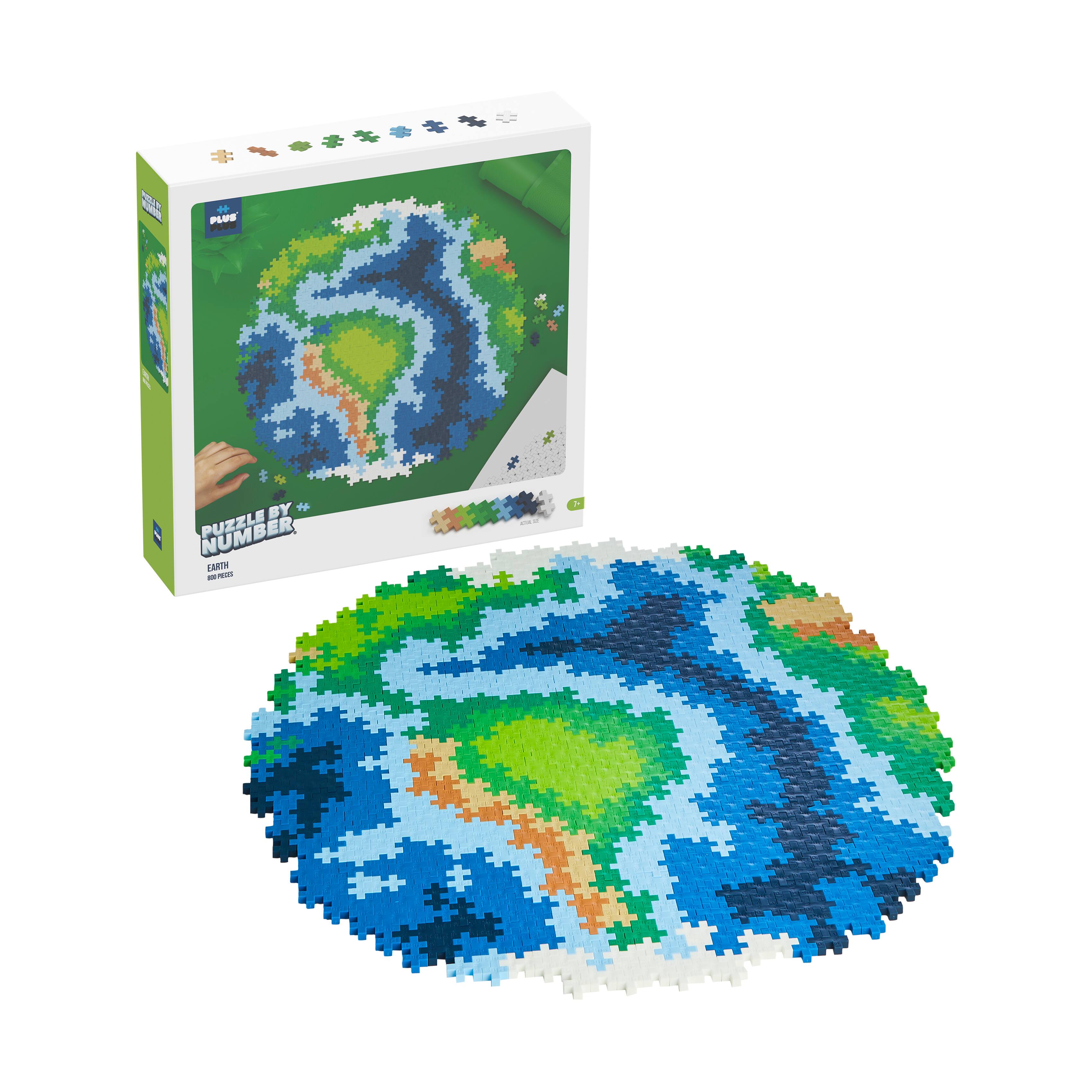 Puzzle By Number - Earth: 800 Pcs