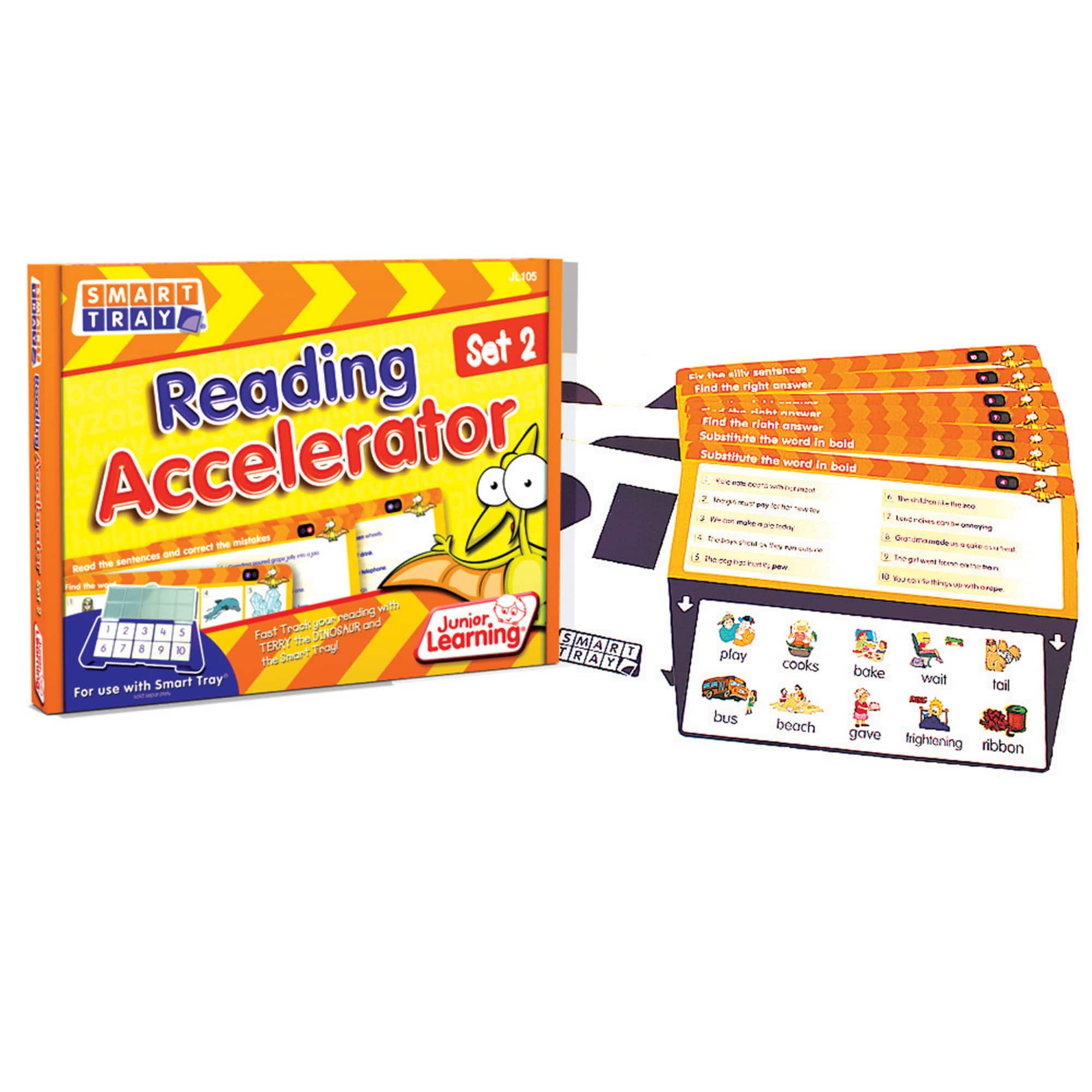 Junior Learning&#xAE; Smart Tray&#xAE; Reading Accelerator Set 2