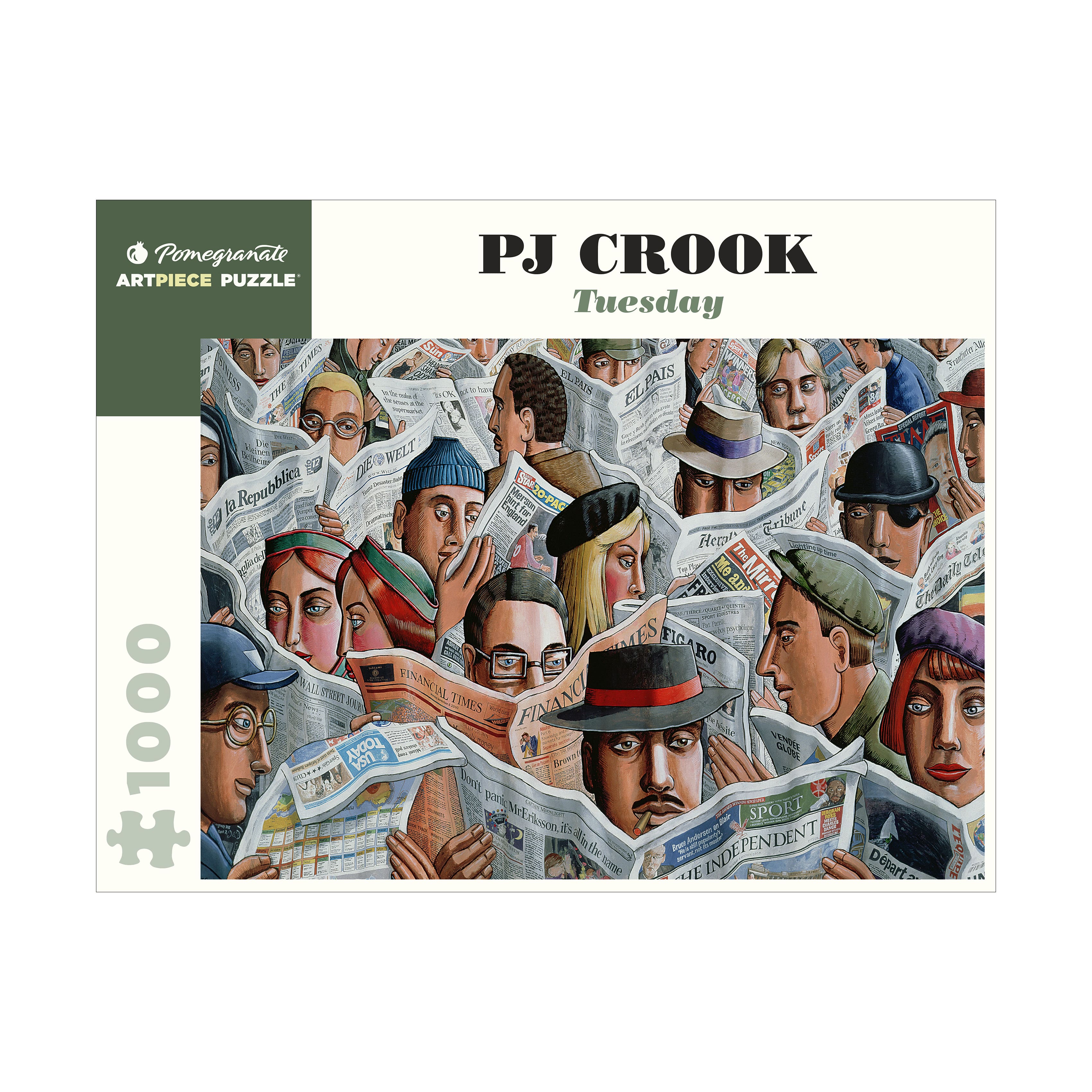 PJ Crook - Tuesday Puzzle: 1000 Pcs