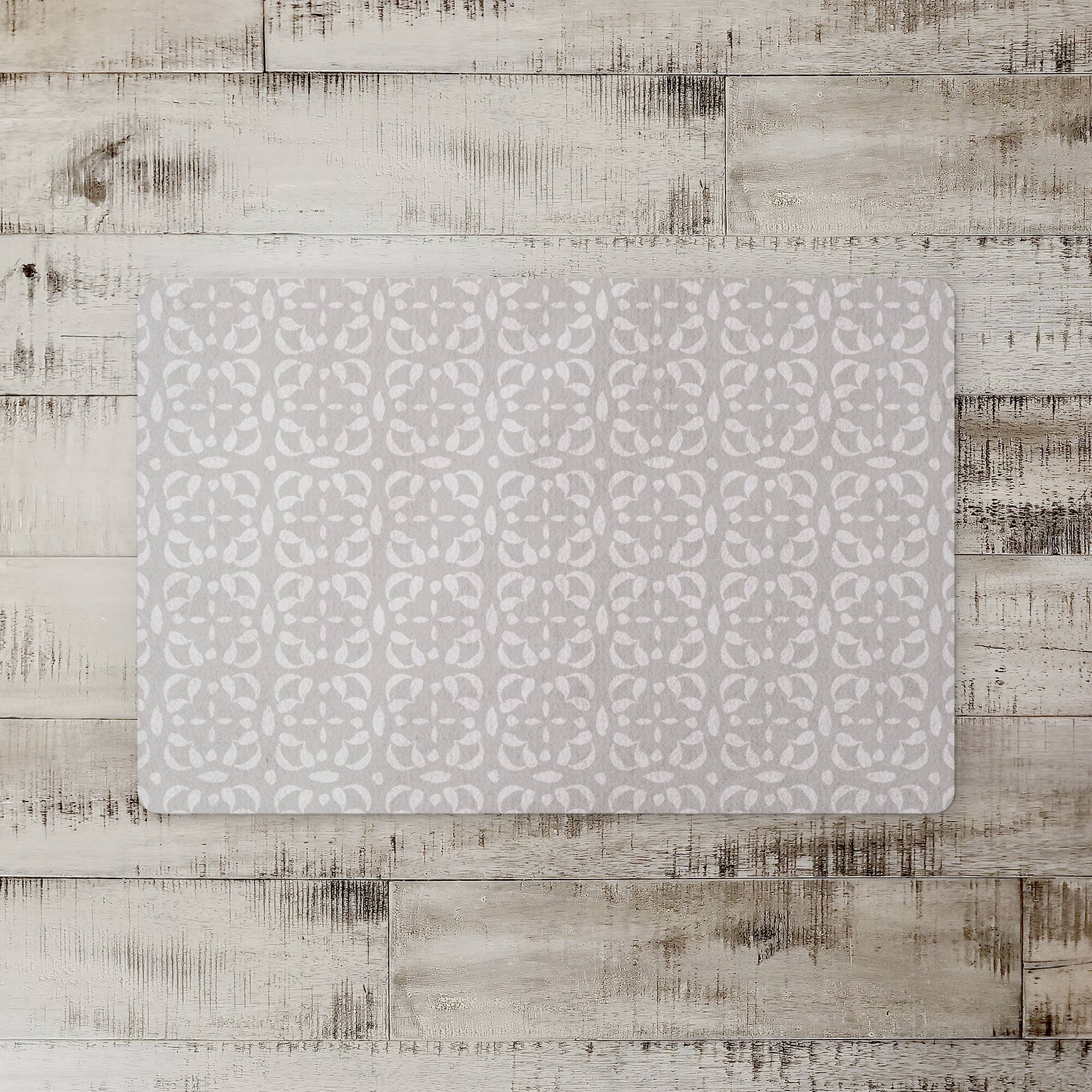 Intricate Circle Stack Floor Mat