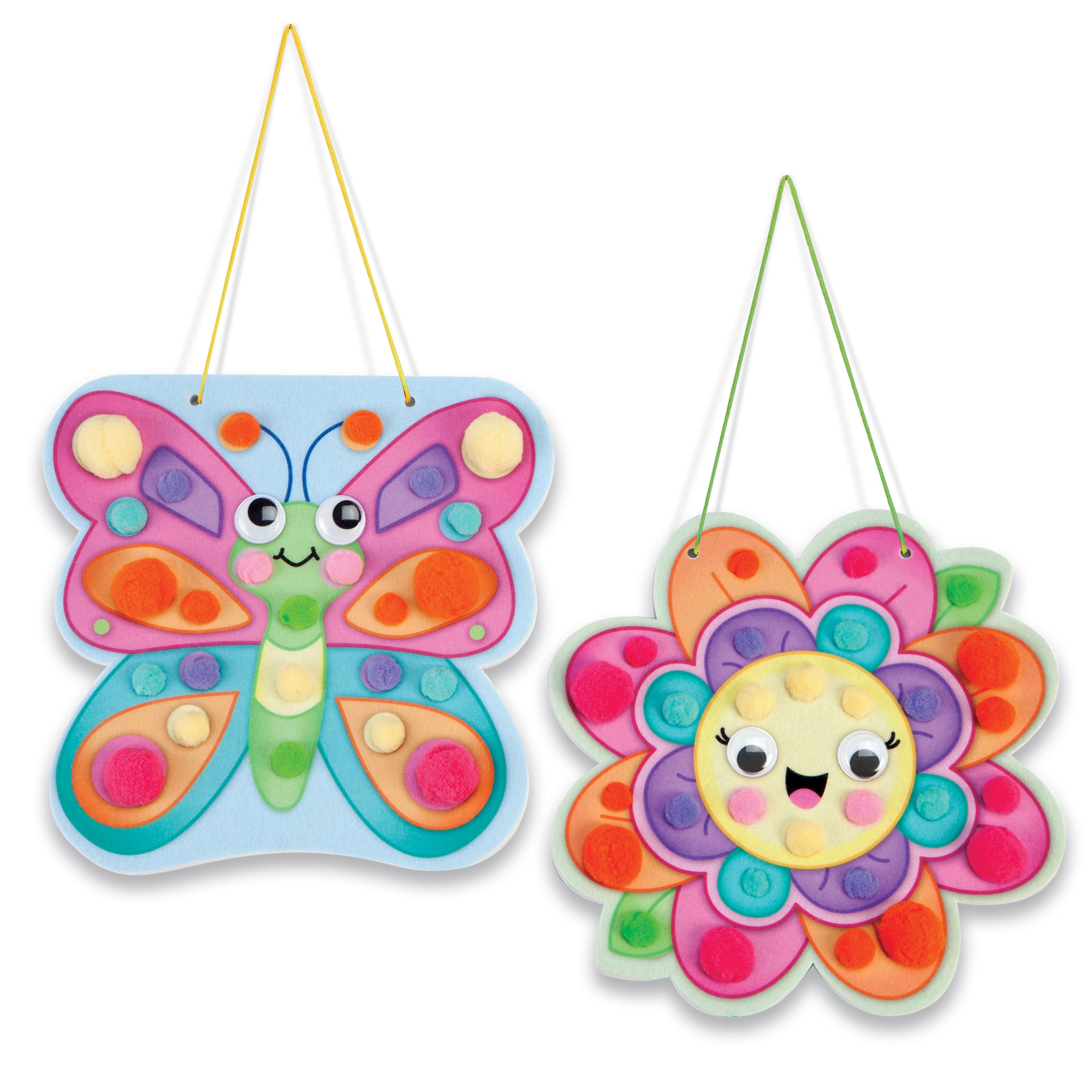 6 Pack: Creativity for Kids&#xAE; Garden Pom Pom Pictures Kit