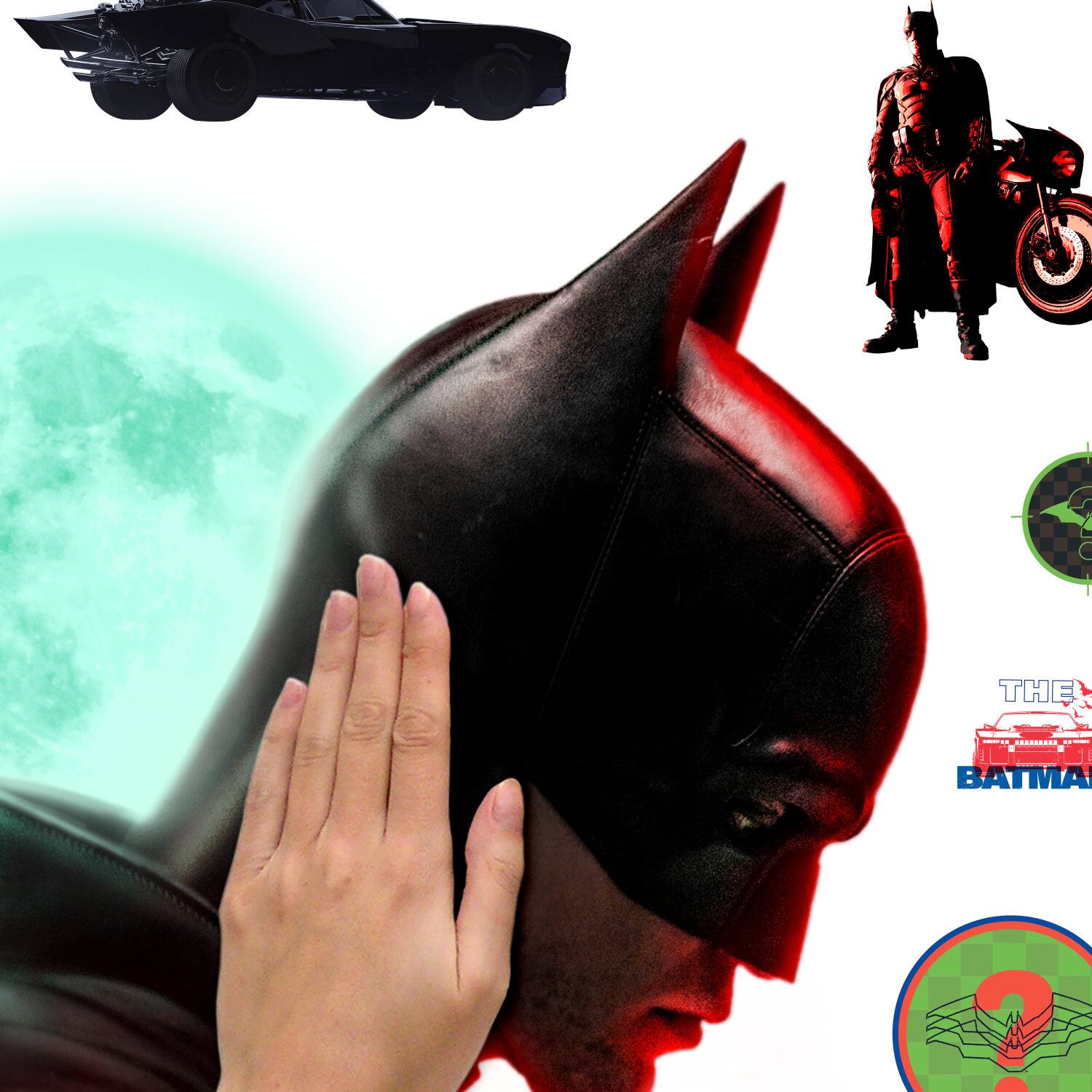 RoomMates Batman Peel &#x26; Stick Xl Giant Wall Decals