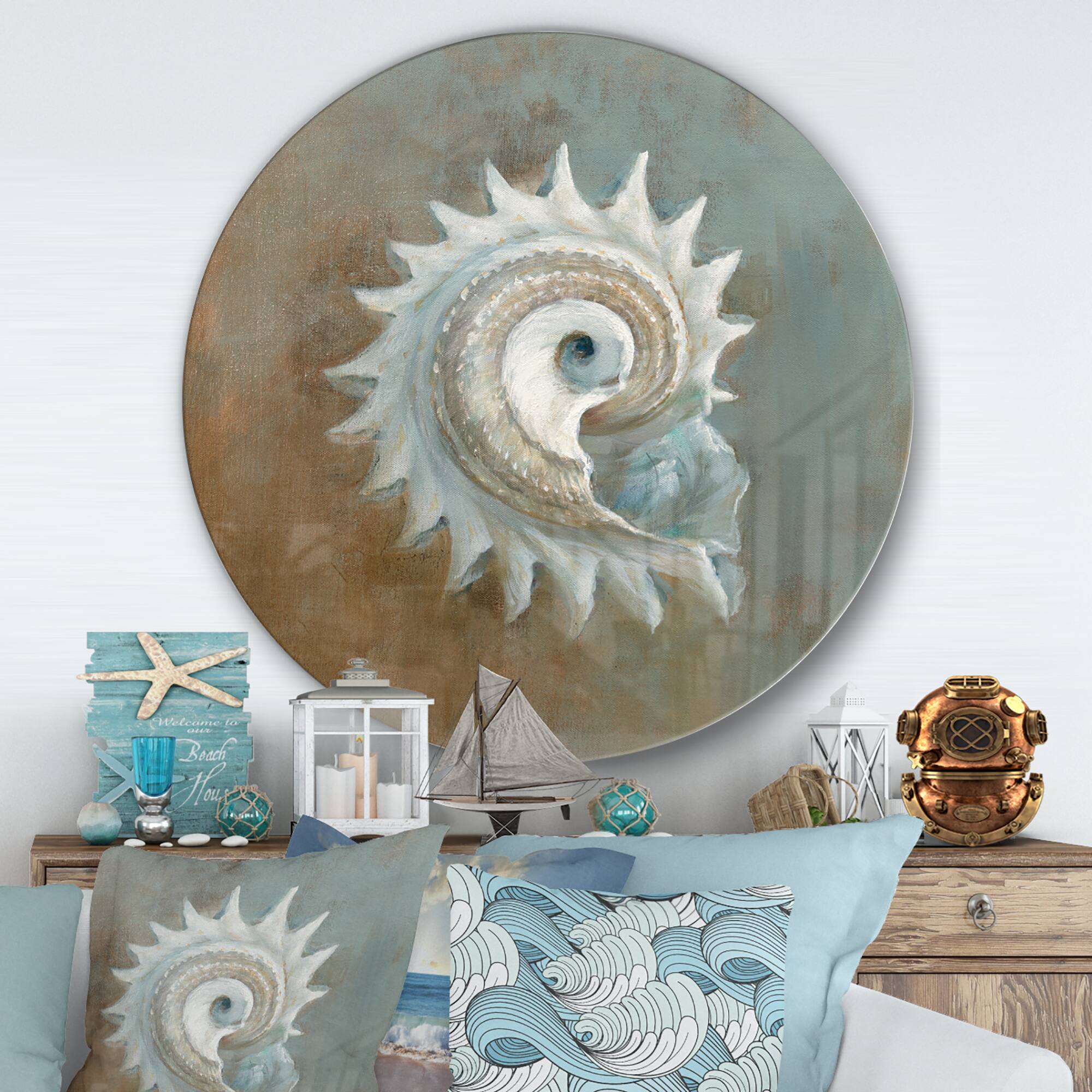 Designart - Seashell Treasures from the Sea III