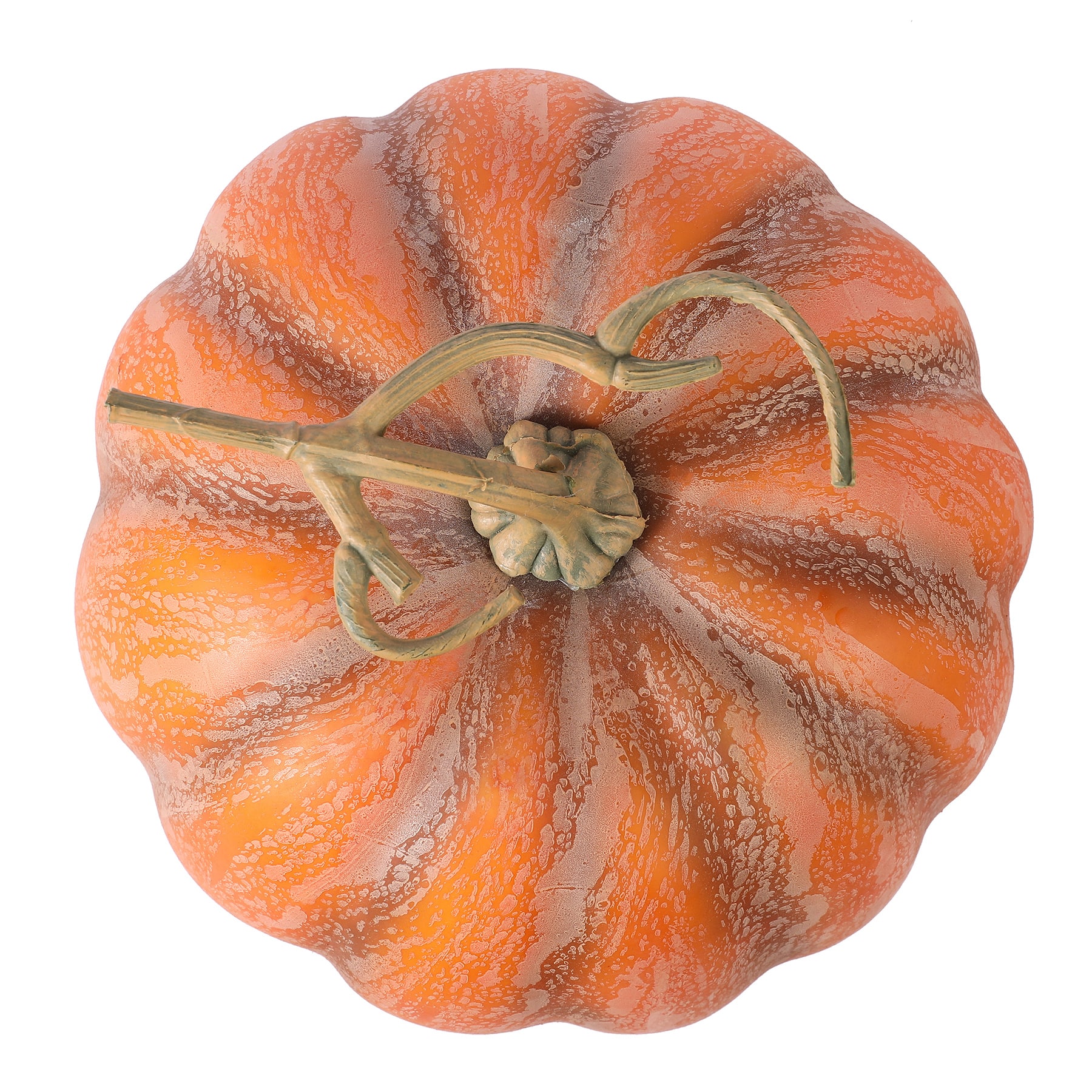 13.5&#x22; Tall Dark Orange Decorative Pumpkin by Ashland&#xAE;