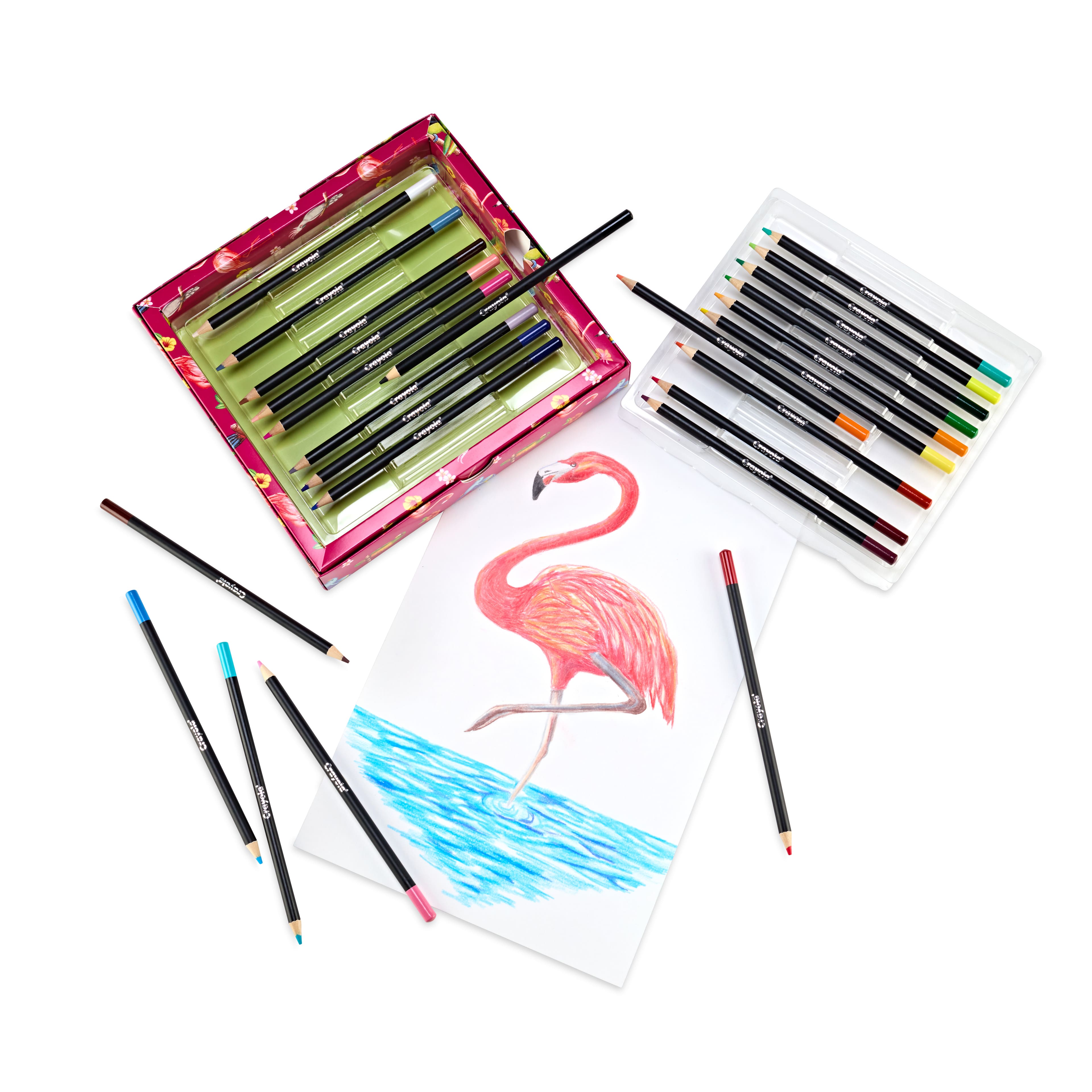 Crayola&#xAE; 24 Color Blend &#x26; Shade Colored Pencils