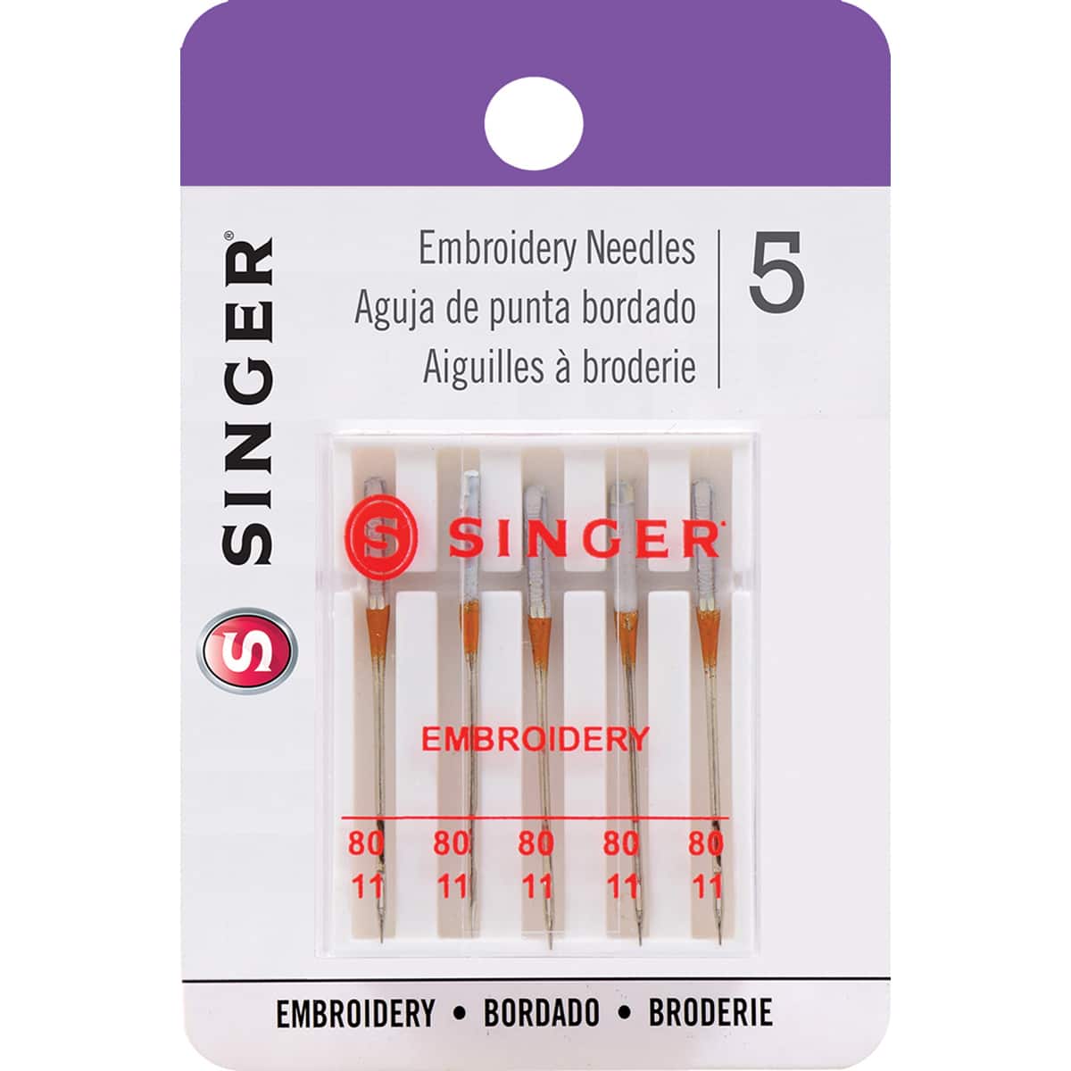 Singer Embroidery Needles