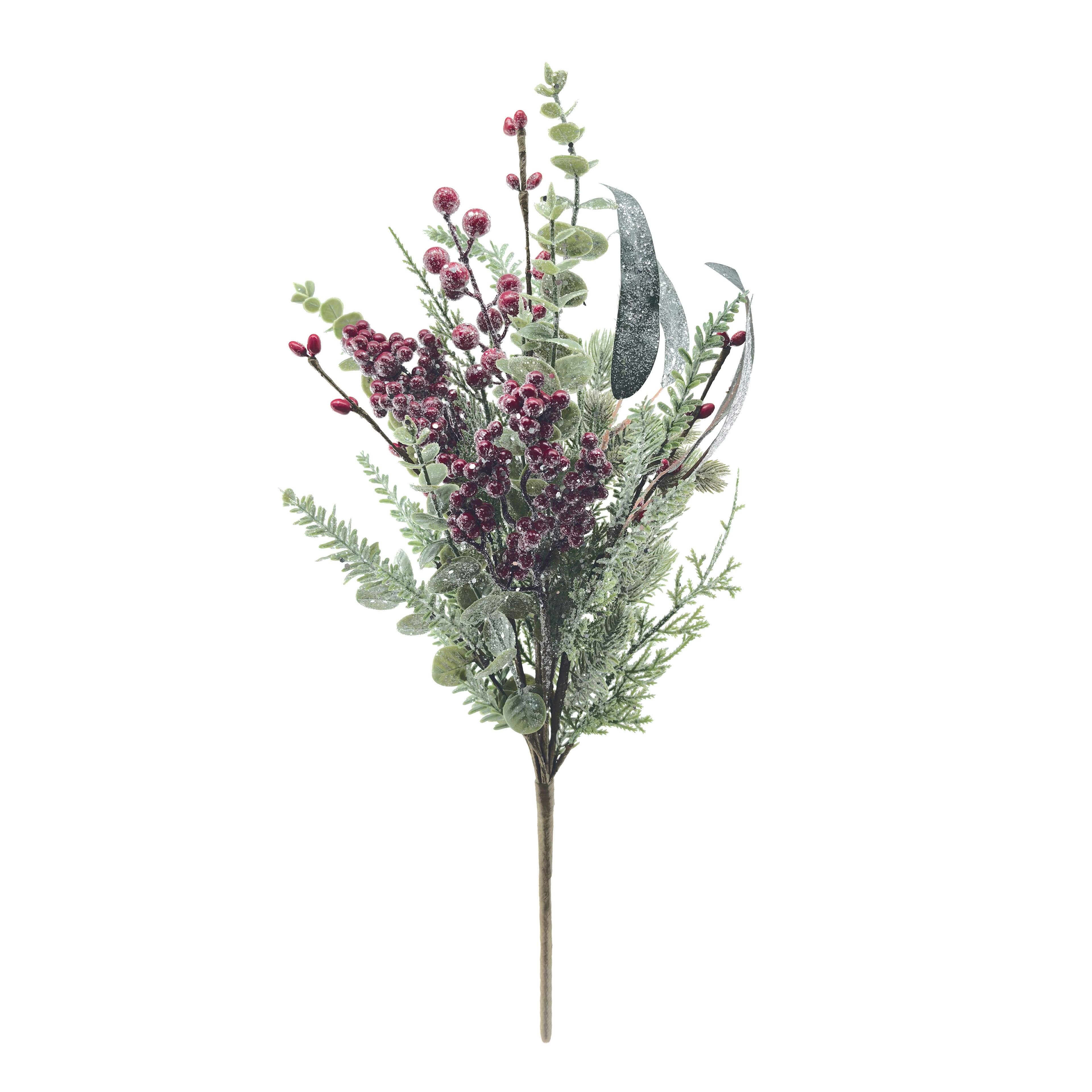 21" Icy Pine, Eucalyptus & Berry Deluxe Bush by Ashland®