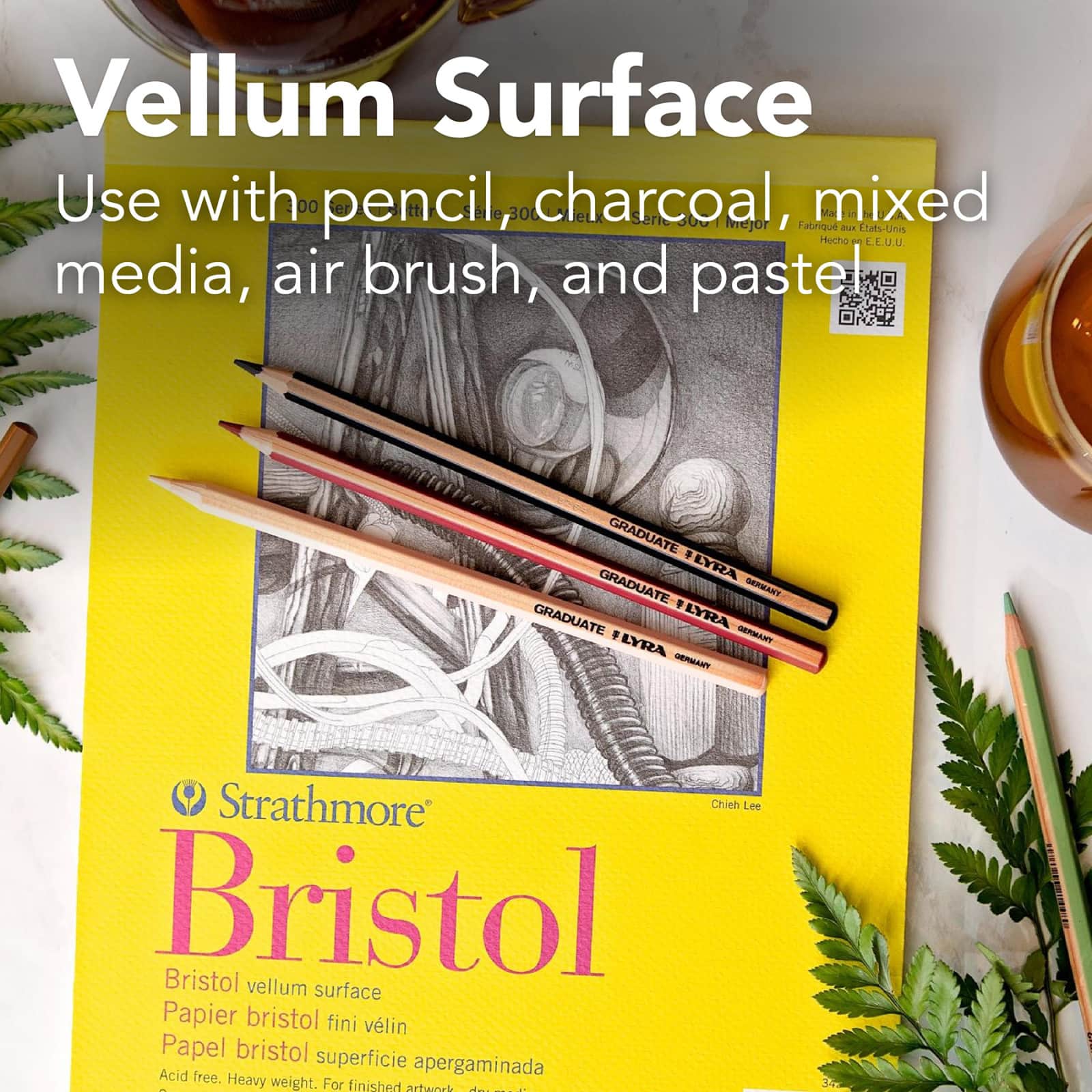 Strathmore&#xAE; 300 Series Bristol Vellum Pad