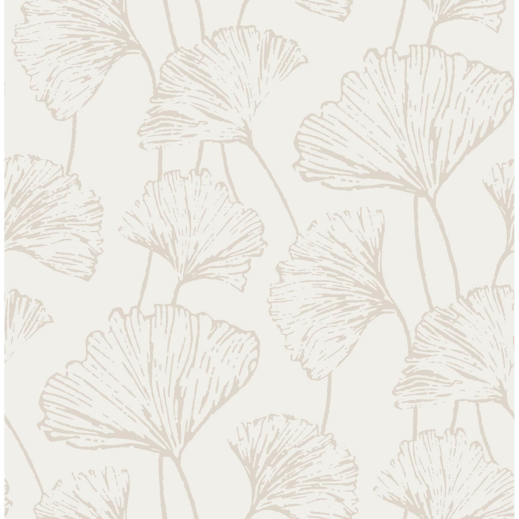 Wallpops Silver Hikarigaoka Peel &#x26; Stick Wallpaper