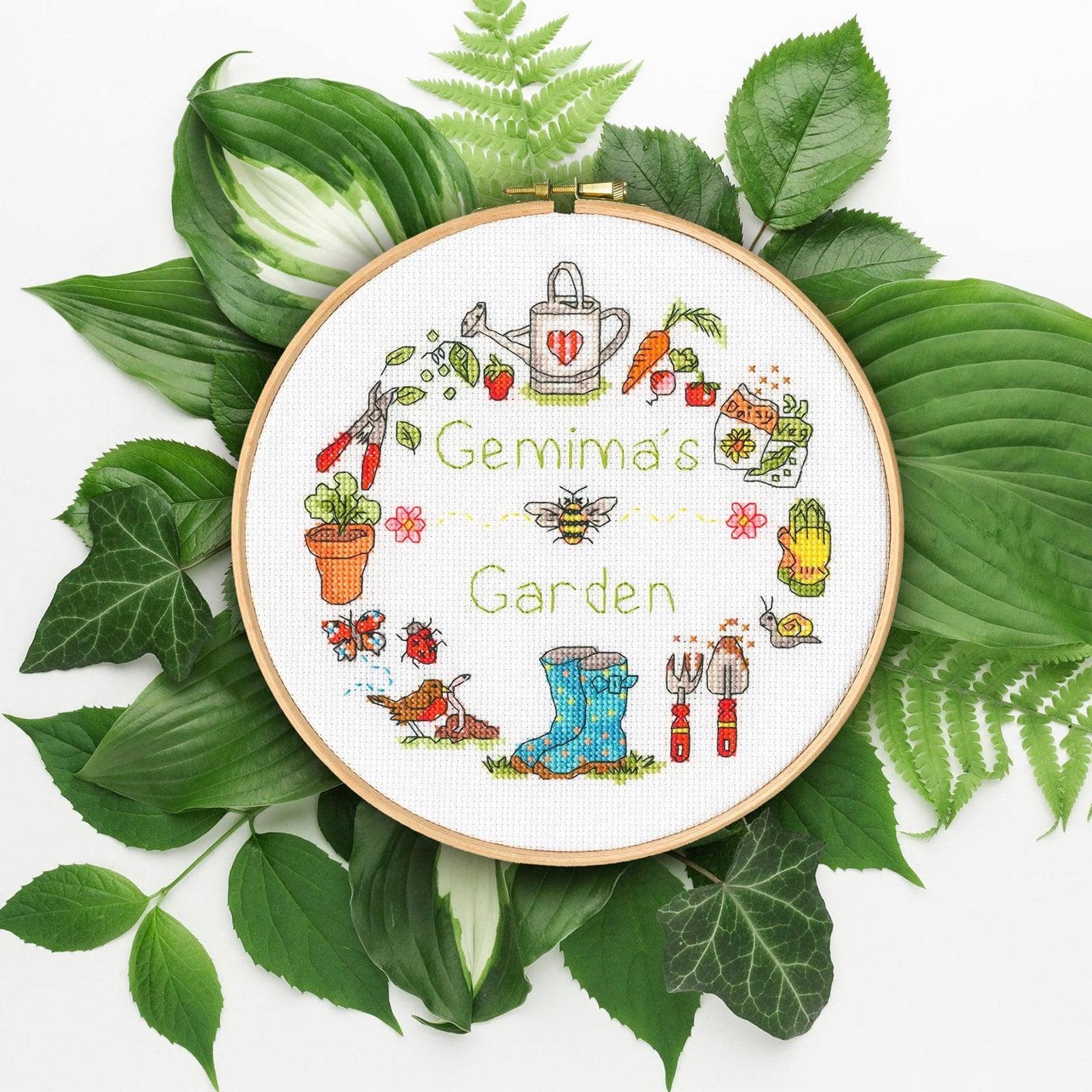 Bothy Threads My Garden Counted Cross Stitch Kit