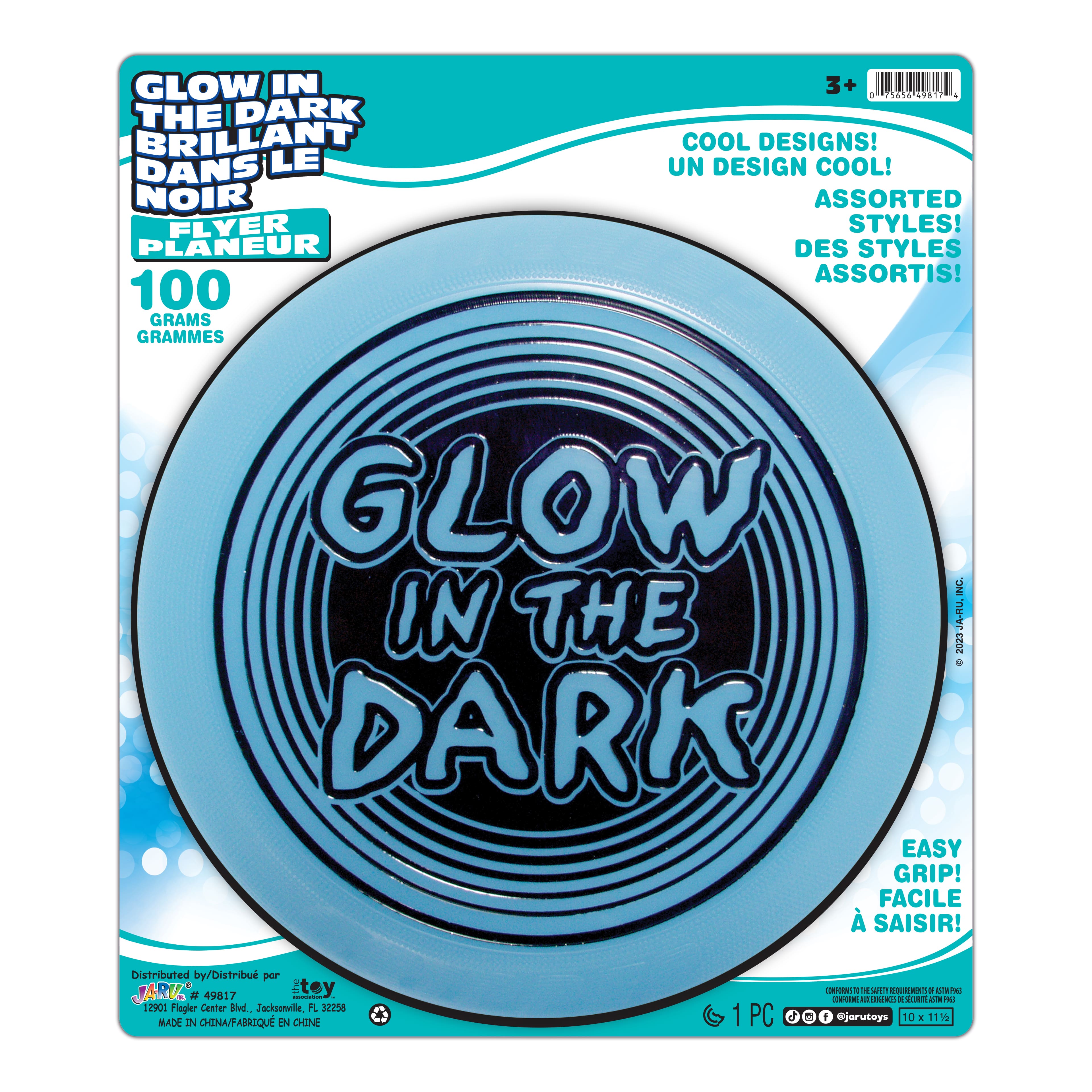 Assorted Ja-Ru&#xAE; Glow-in-the-Dark Flyer, 1pc.