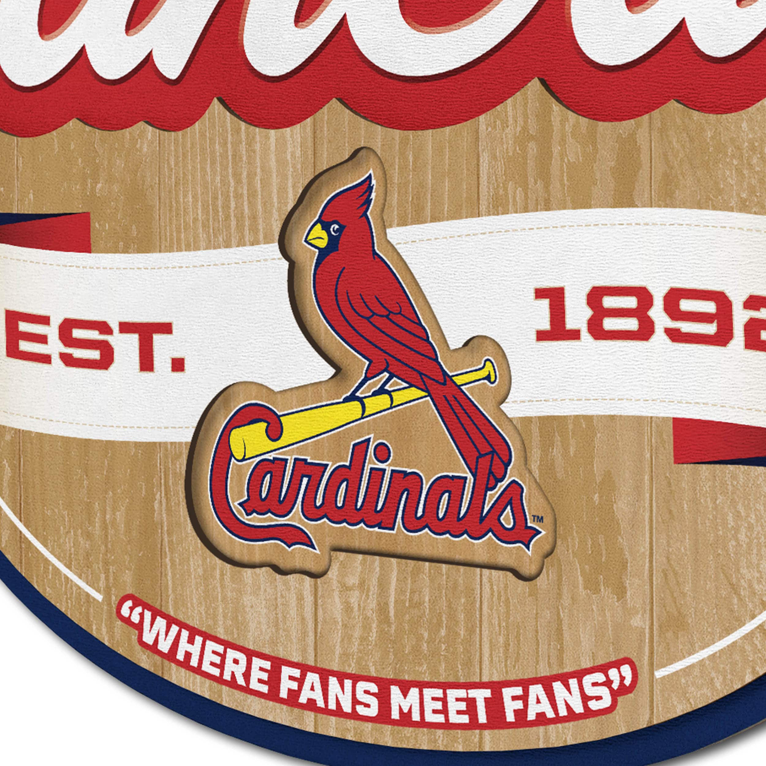 MLB Fan Cave Sign