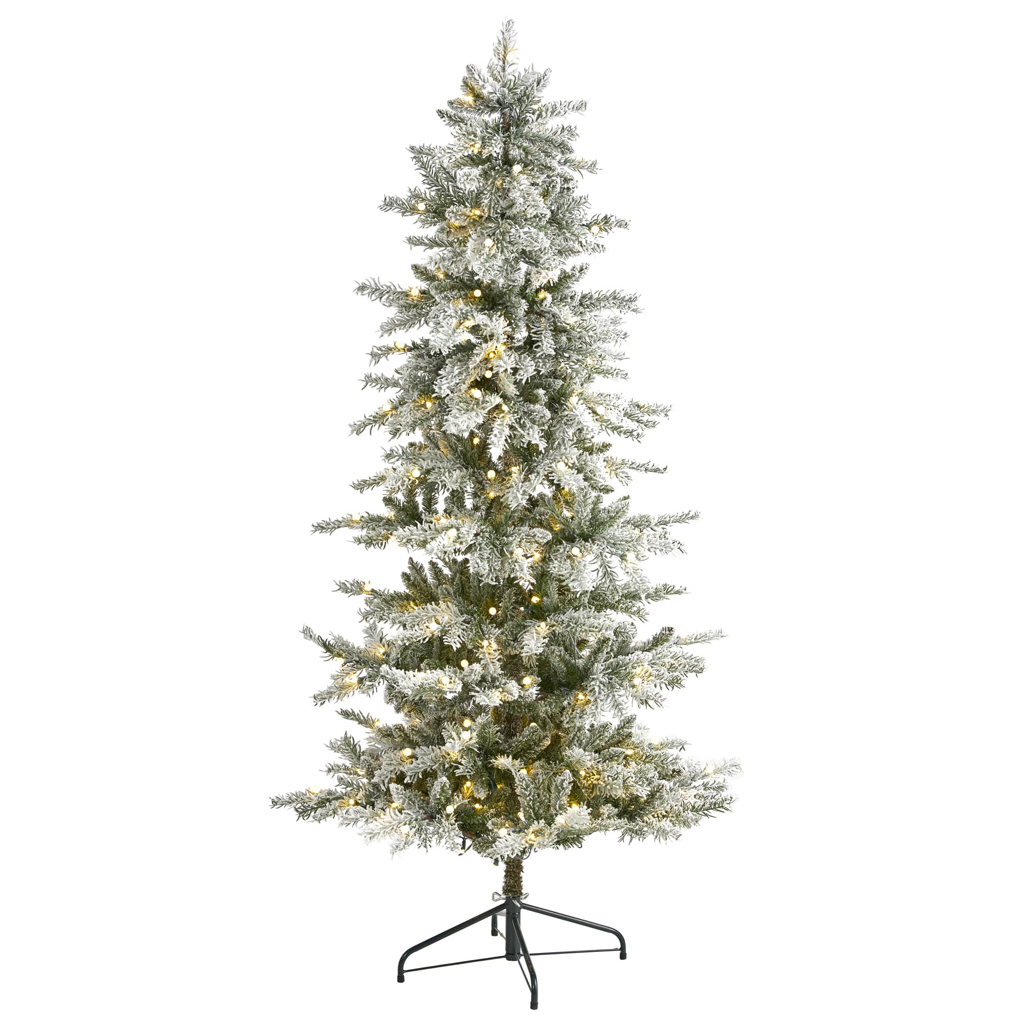 6.5ft. Pre-Lit Nova Scotia Spruce Artificial Christmas Tree, Warm White LED Lights