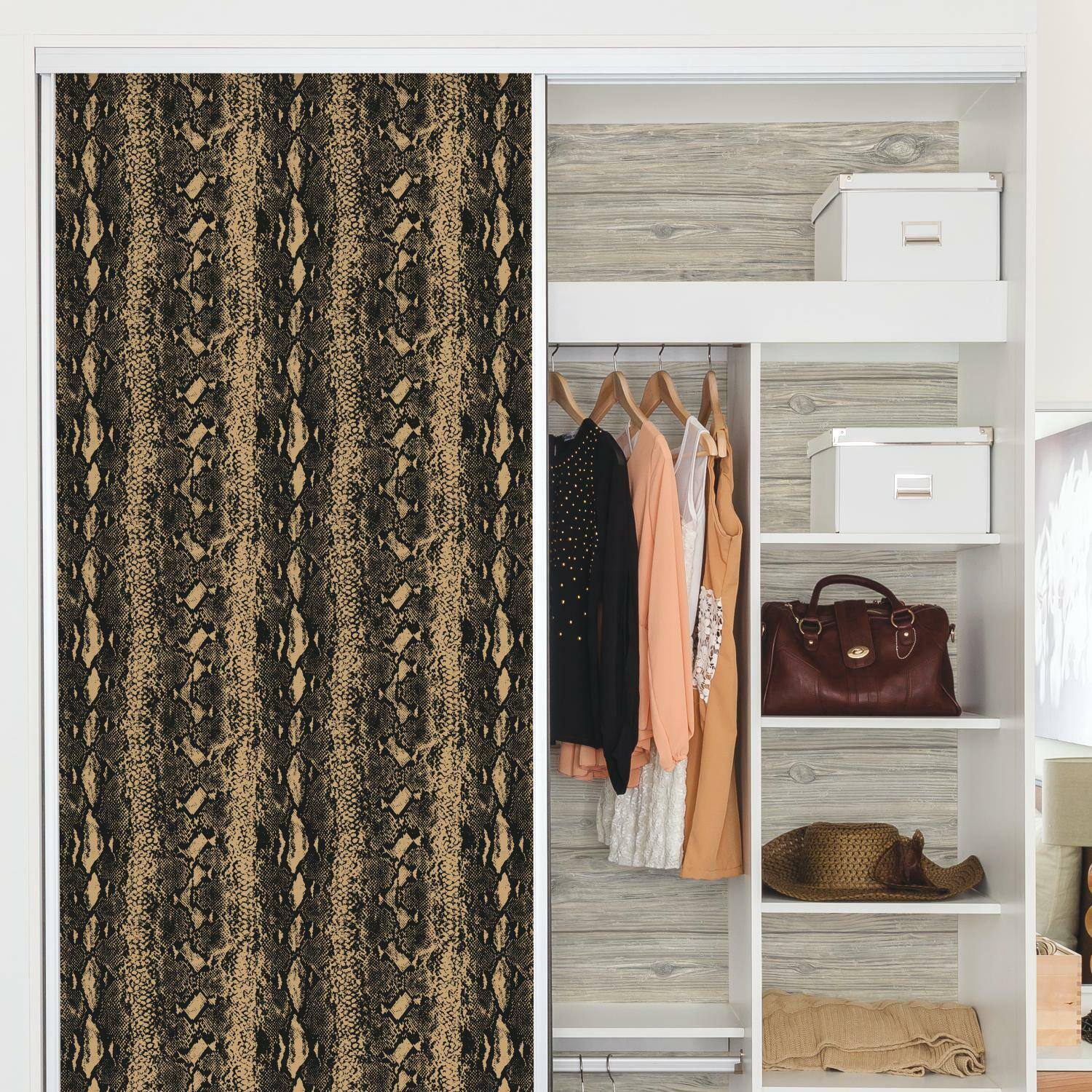 RoomMates Snake Skin Peel & Stick Wallpaper