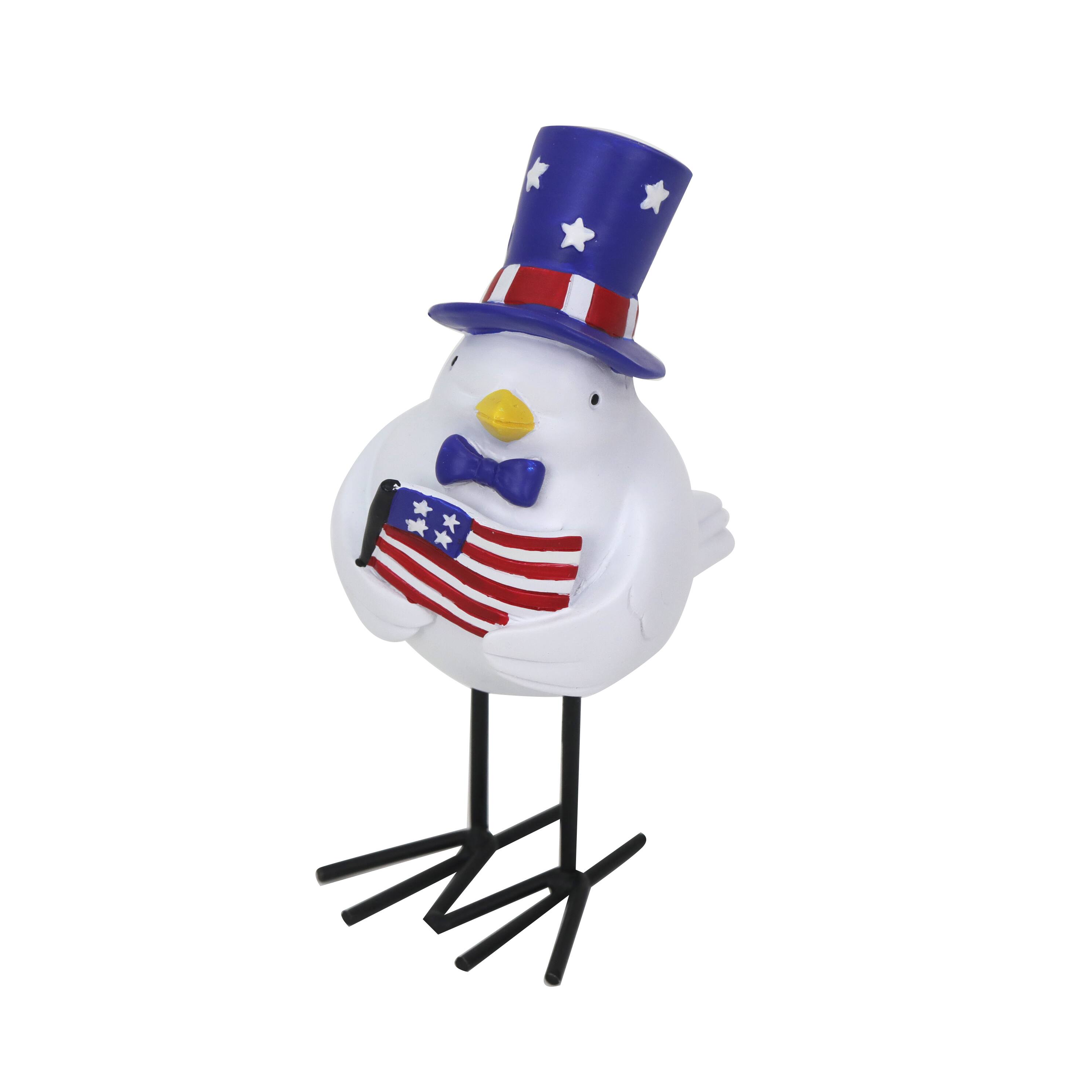 Assorted 6&#x22; Patriotic Bird Decoration by Celebrate It&#x2122;, 1pc.