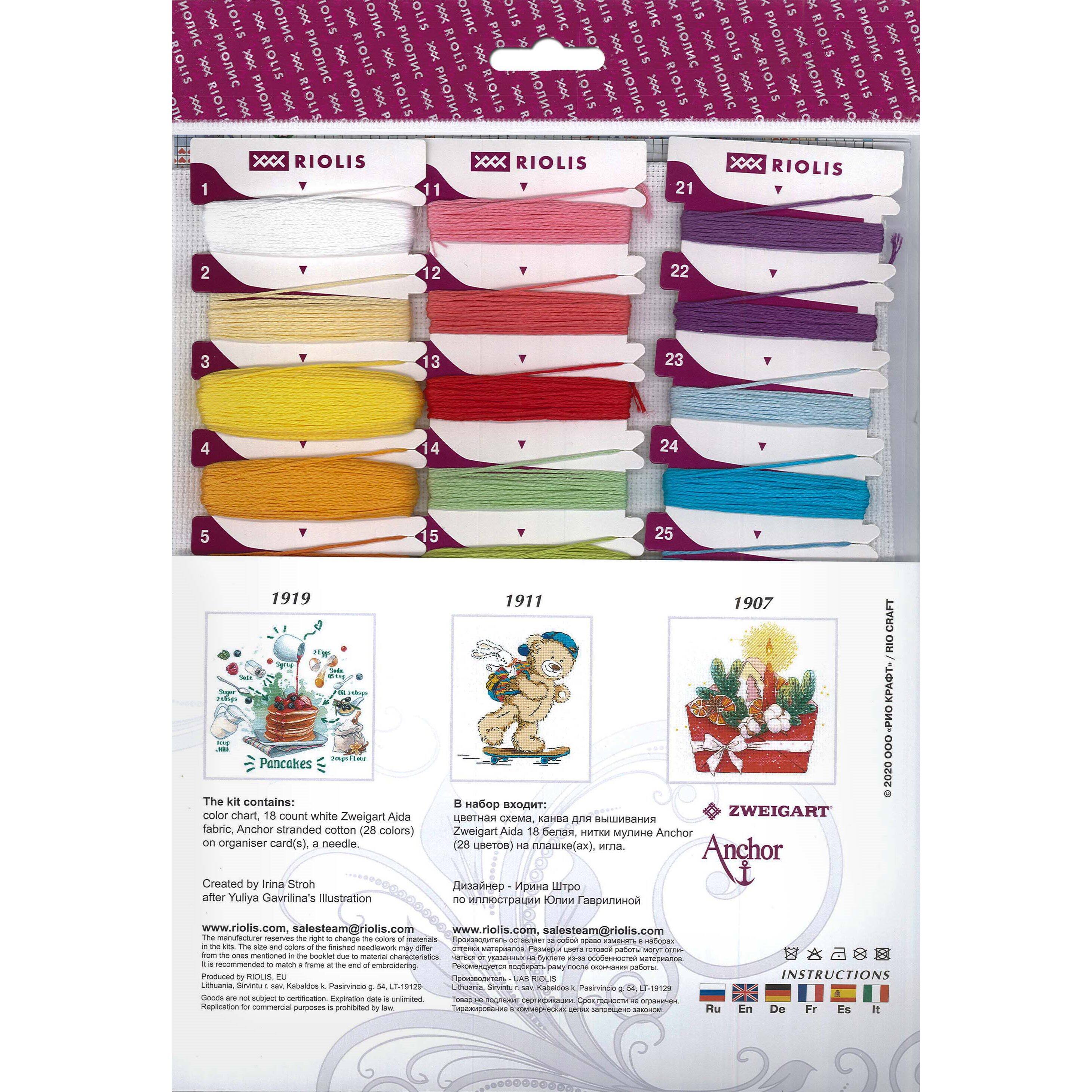 RIOLIS Recipe For Happiness Cross Stitch Kit