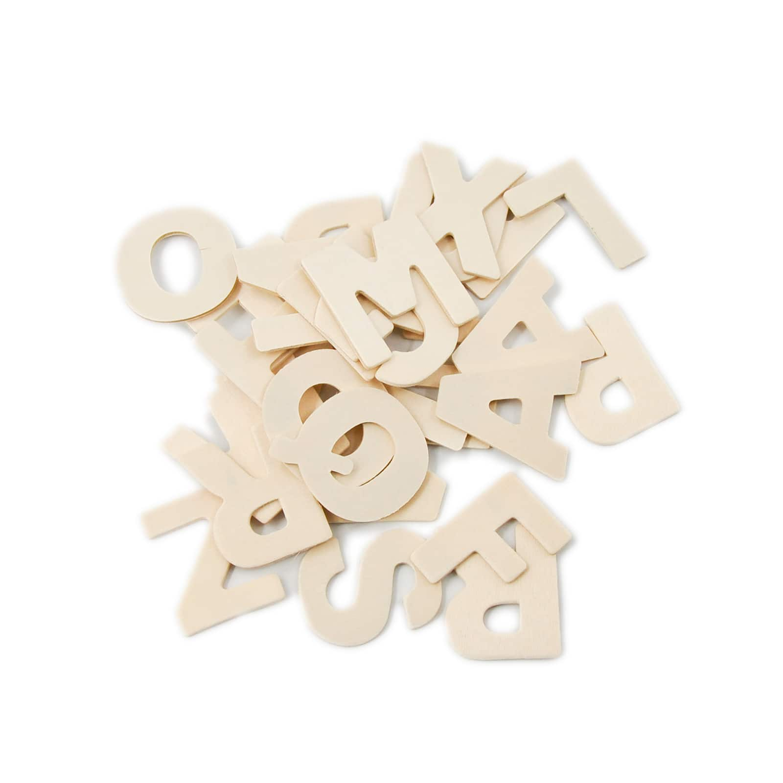 6 Packs: 36 ct. (216 total) Wood Letter Set by Make Market&#xAE;