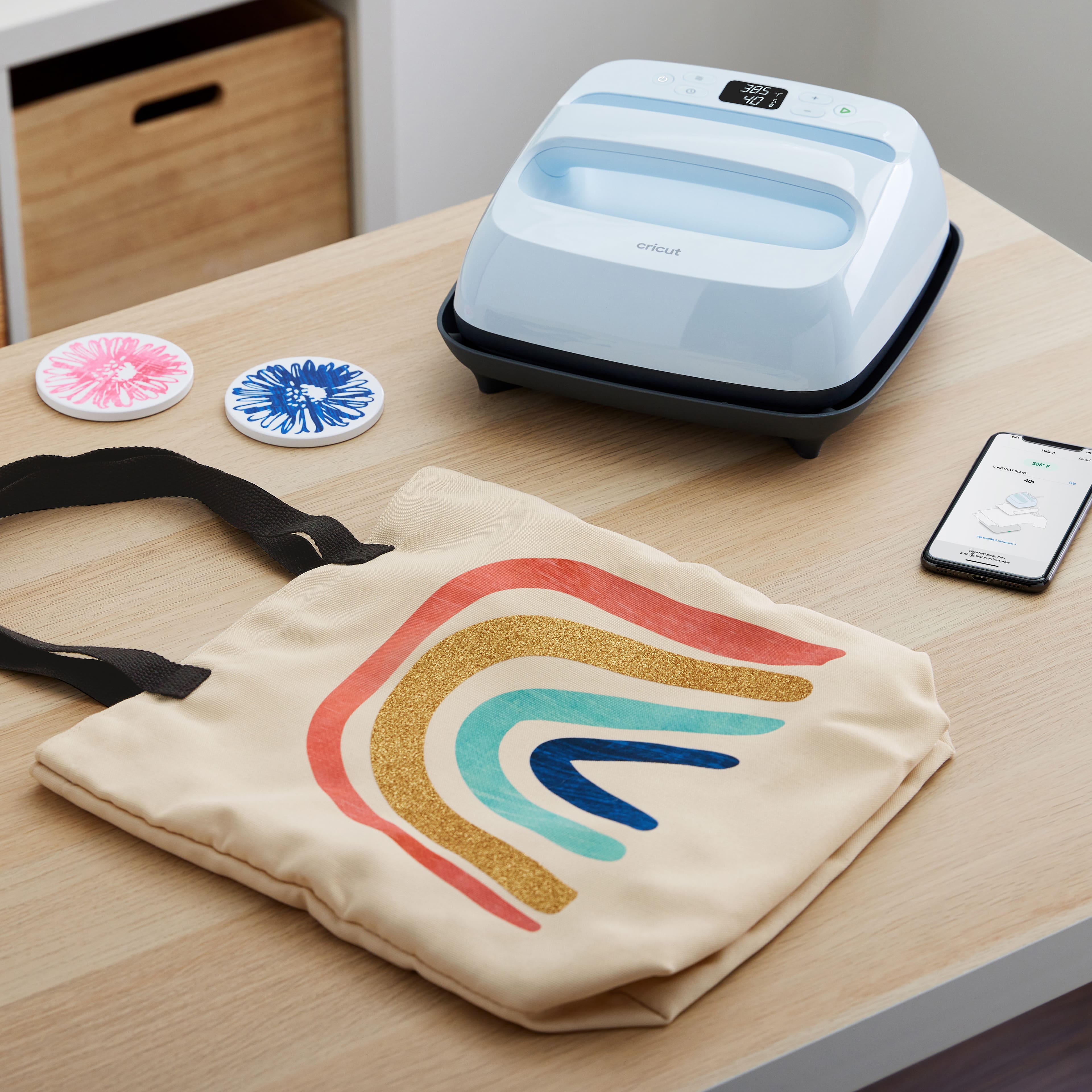 Machine EasyPress Cricut 3, 22,5 cm x 22,5 cm