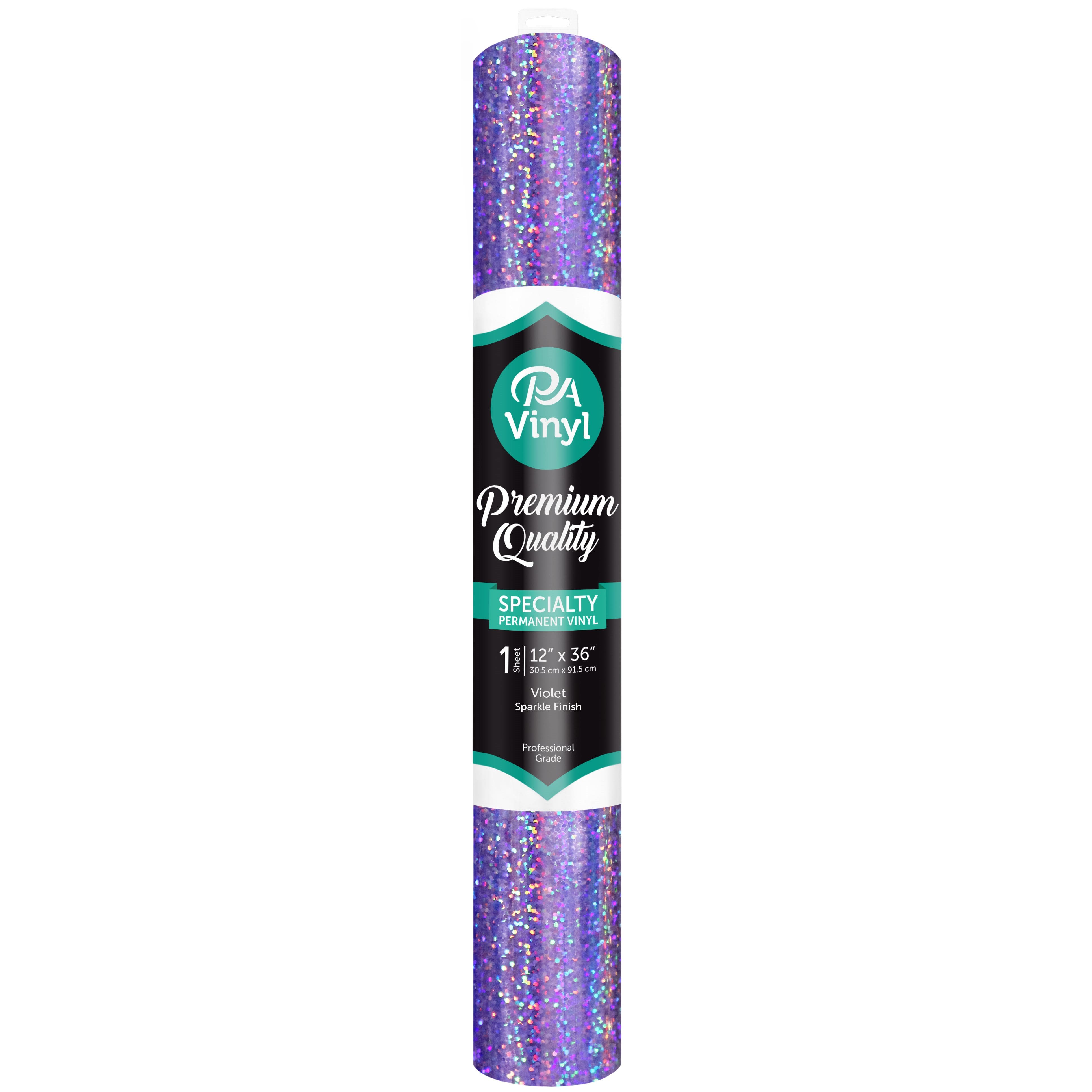 PA Vinyl Sparkle Permanent Adhesive Vinyl