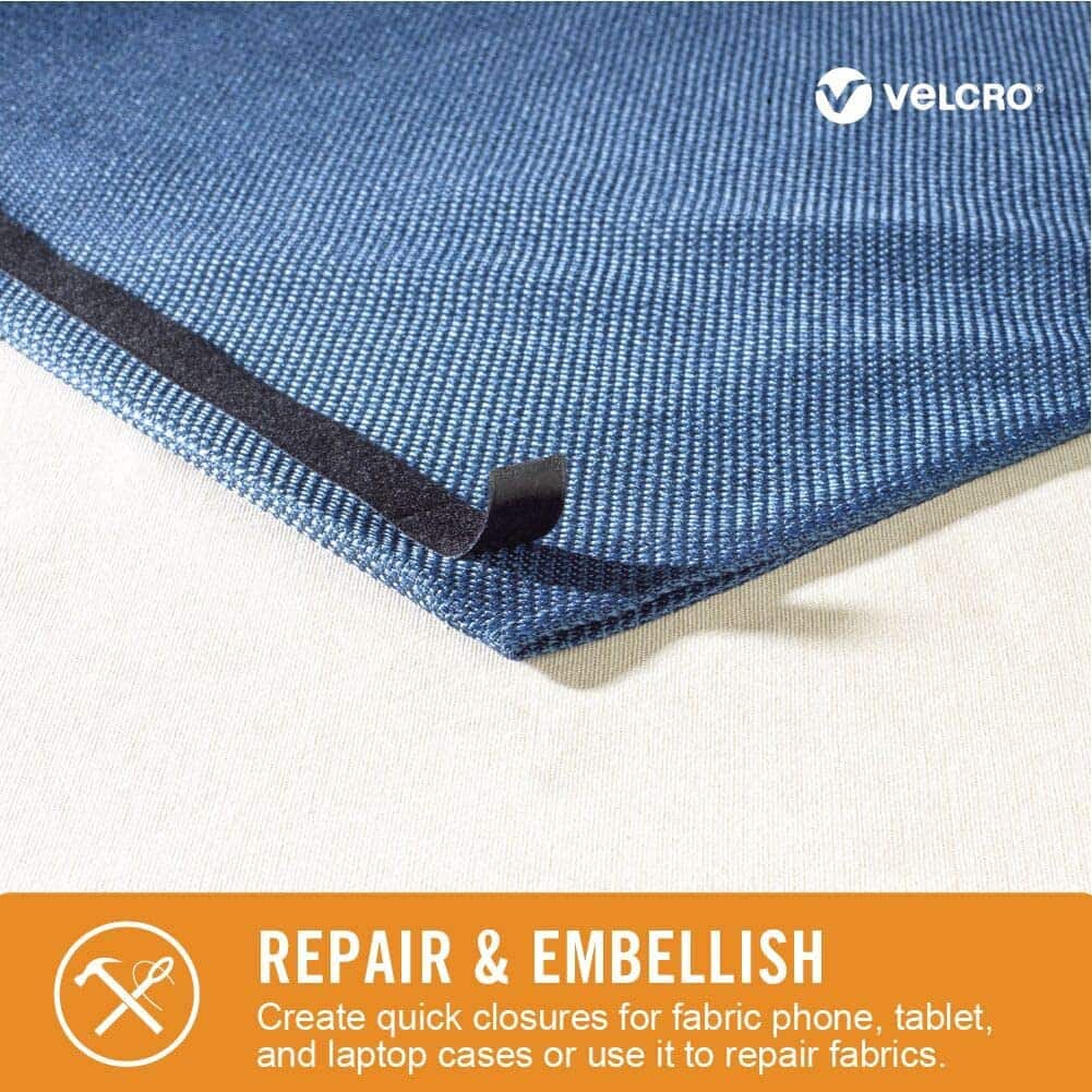 Velcro Brand Sticky Back Rectangles for Fabrics - Each