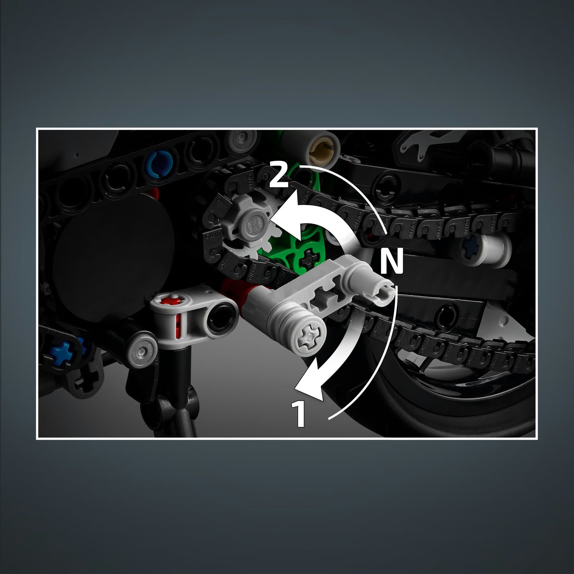 LEGO® Technic™ Kawasaki Ninja H2R Motorcycle Set 42170