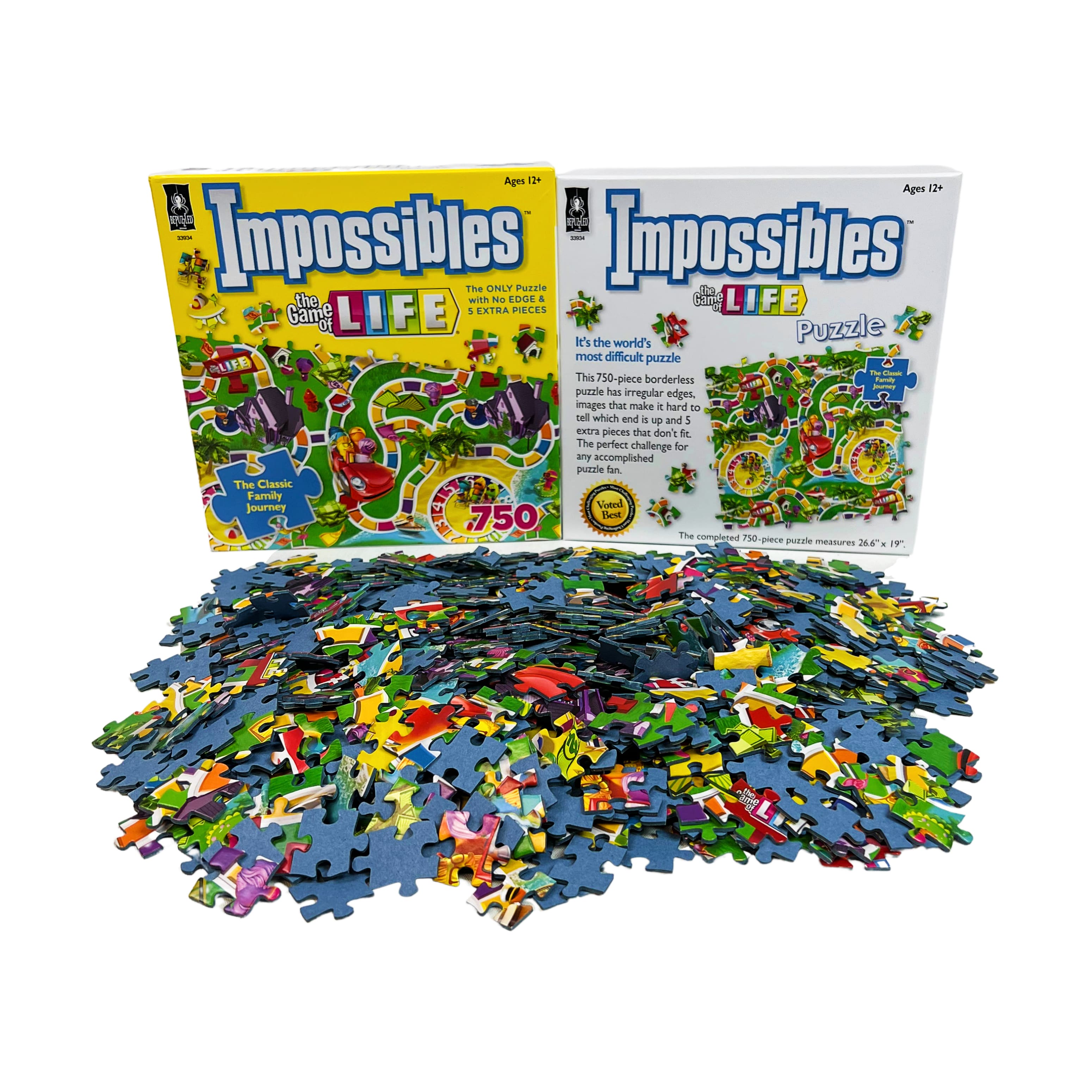 Impossibles Puzzle - Hasbro The Game of Life: 750 Pcs