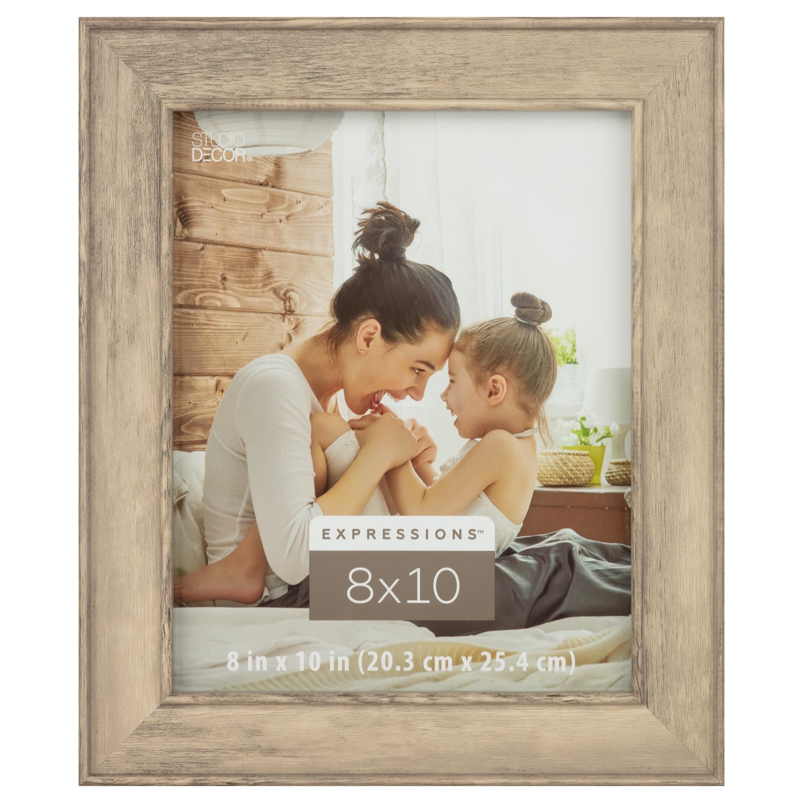 12 Pack: Light Gray Wood Grain Frame, Expressions&#x2122; by Studio D&#xE9;cor&#xAE;