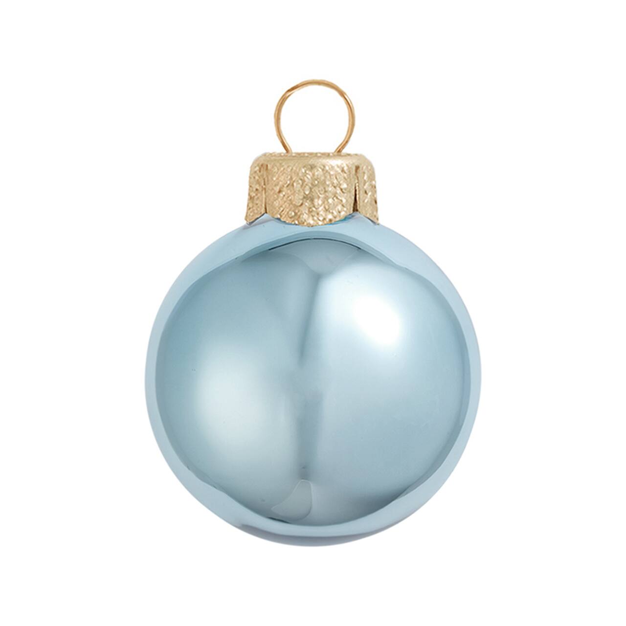 2ct. 6" Shiny Glass Ball Ornaments